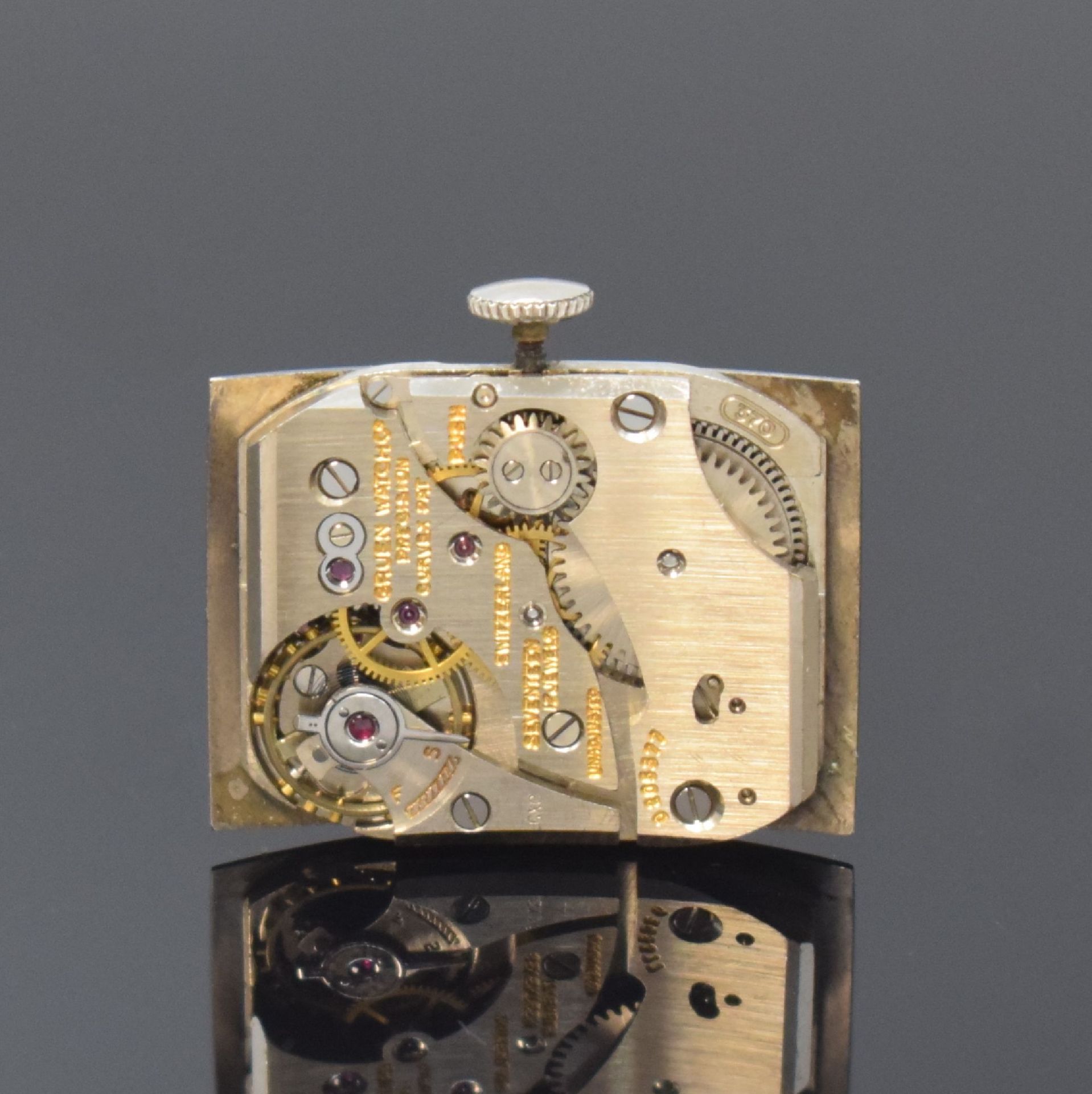 GRUEN Curvex Precision Armbanduhr, Handaufzug, Schweiz - Image 5 of 6