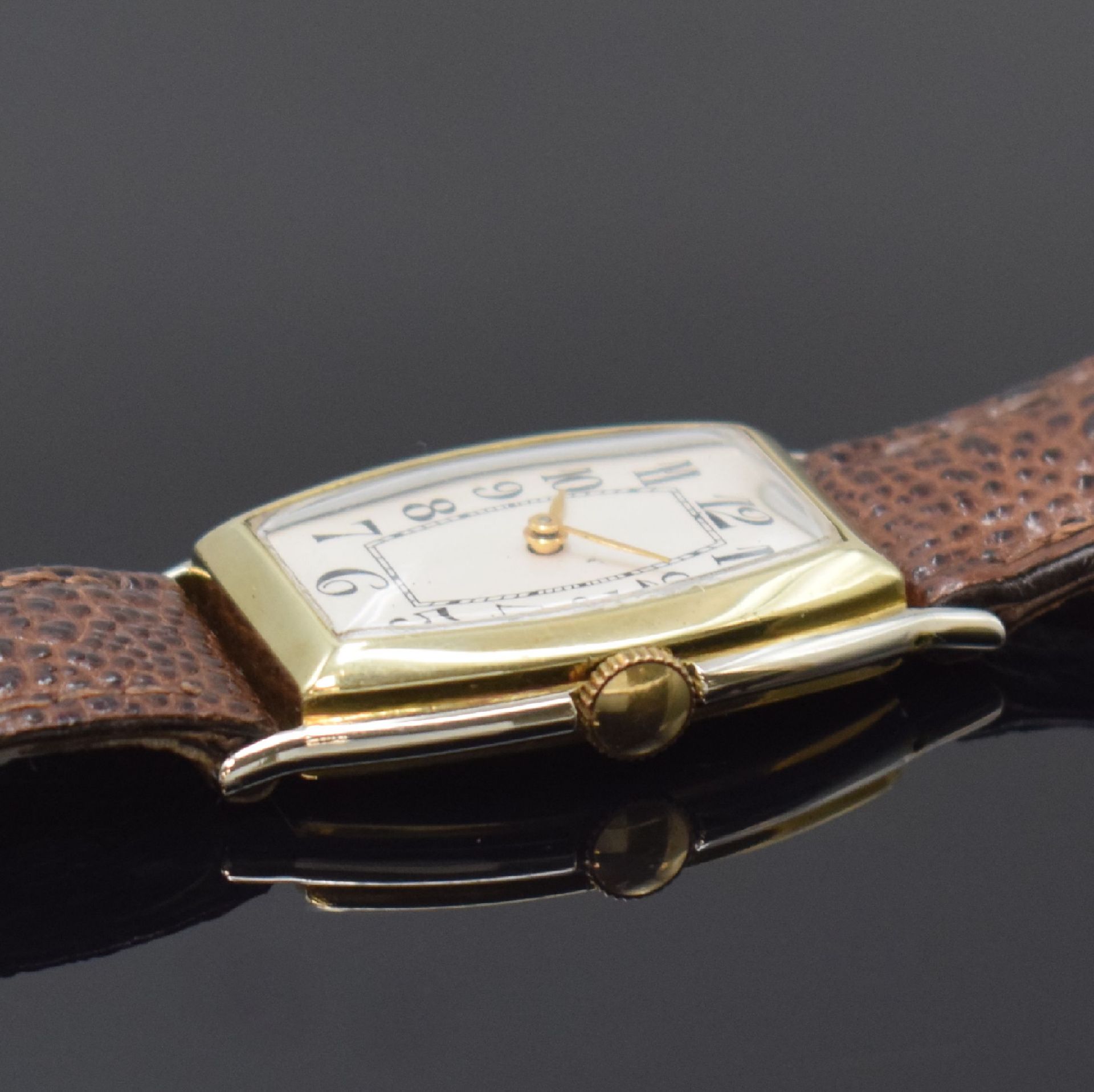 ORMONT WATCH CO Armbanduhr in 14k WG/GG,  Schweiz / USA um - Bild 3 aus 6
