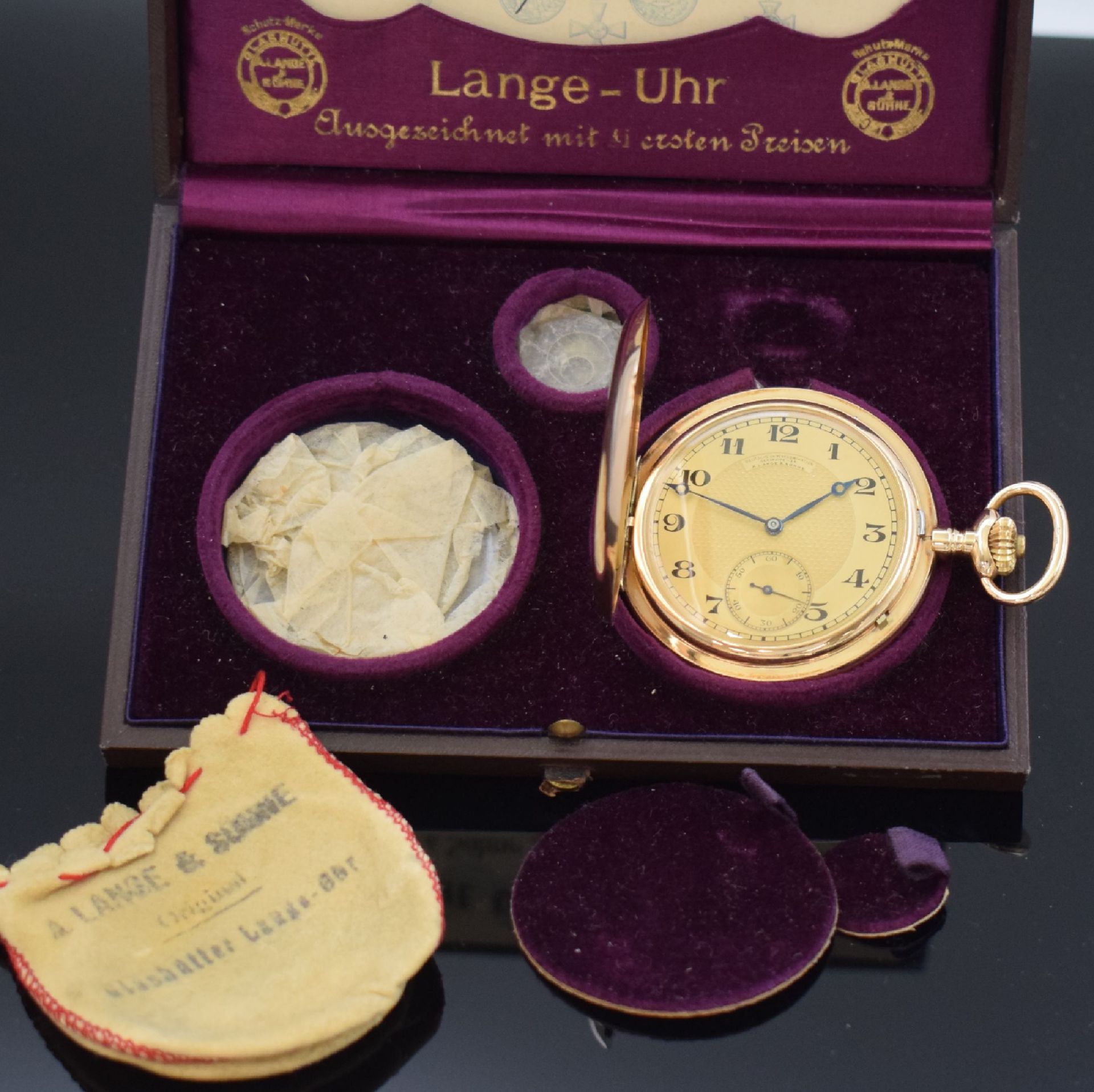 A. LANGE & SÖHNE Deutsche Uhrenfabrikation Glashütte i/SA - Bild 12 aus 12