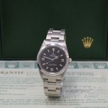 ROLEX Herrenarmbanduhr Oyster Perpetual Explorer I