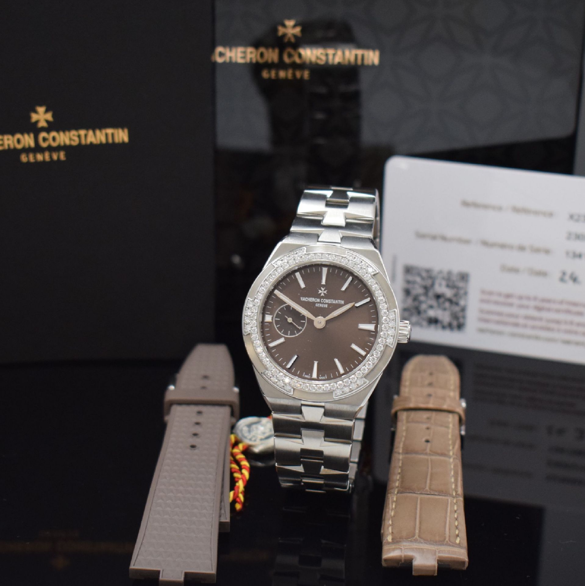 VACHERON & CONSTANTIN Damenarmbanduhr Serie Overseas