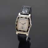 HAMILTON Coronado seltene Art-Deco Armbanduhr in 14k