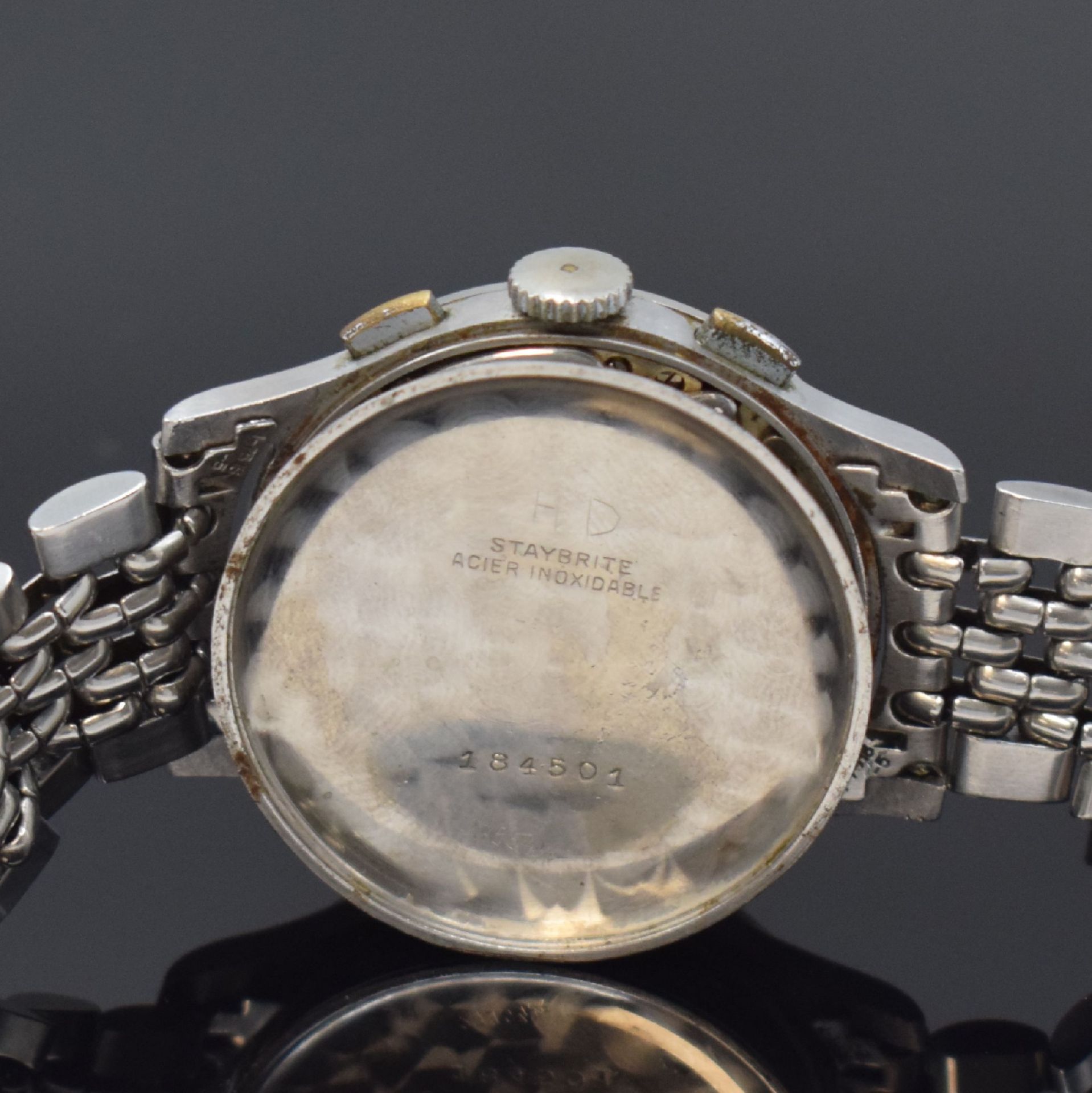 ANGELUS Herrenarmbanduhr mit Schaltradchronograph in - Image 6 of 6