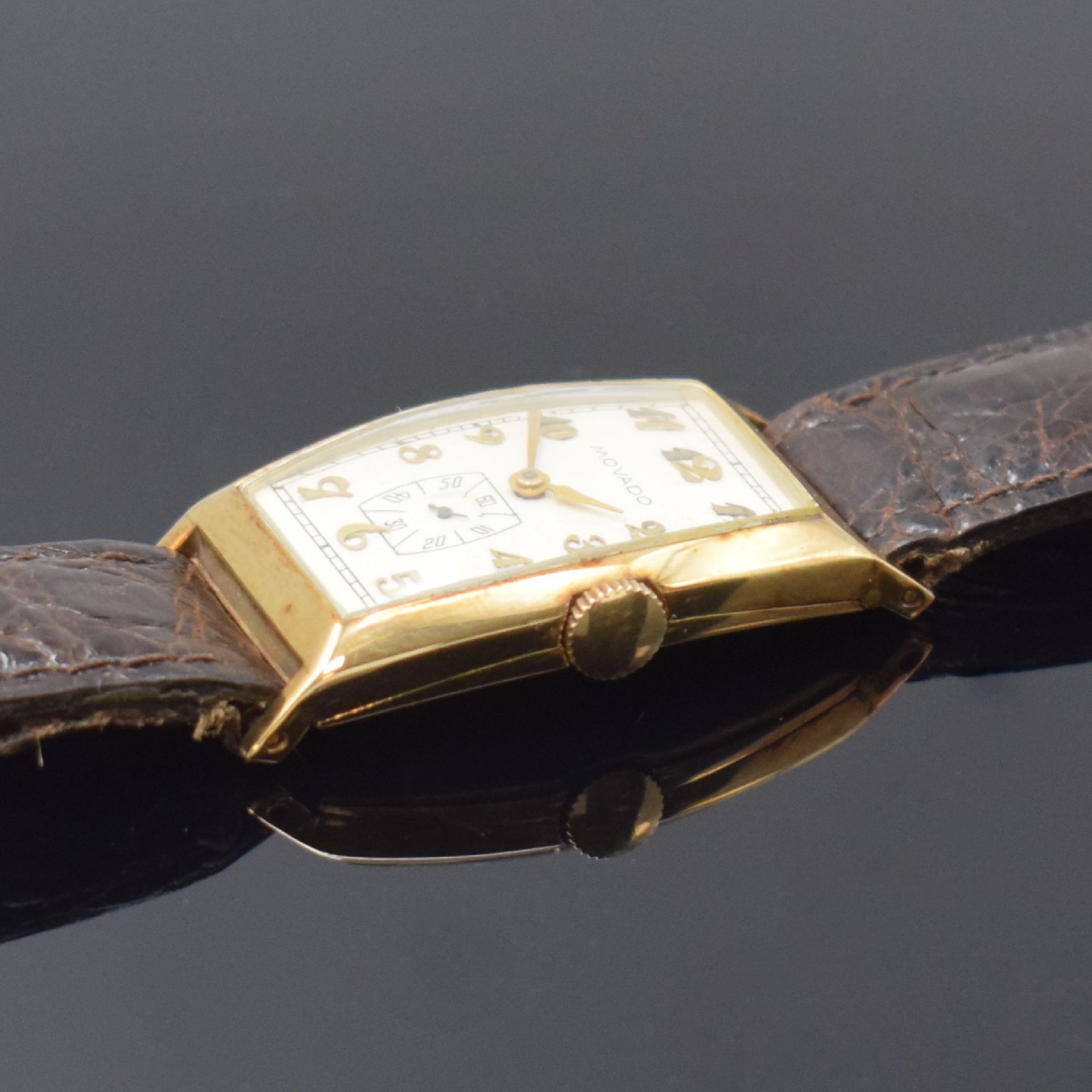 MOVADO Referenz 41310 Armbanduhr in GG 585/000, Schweiz - Image 2 of 5