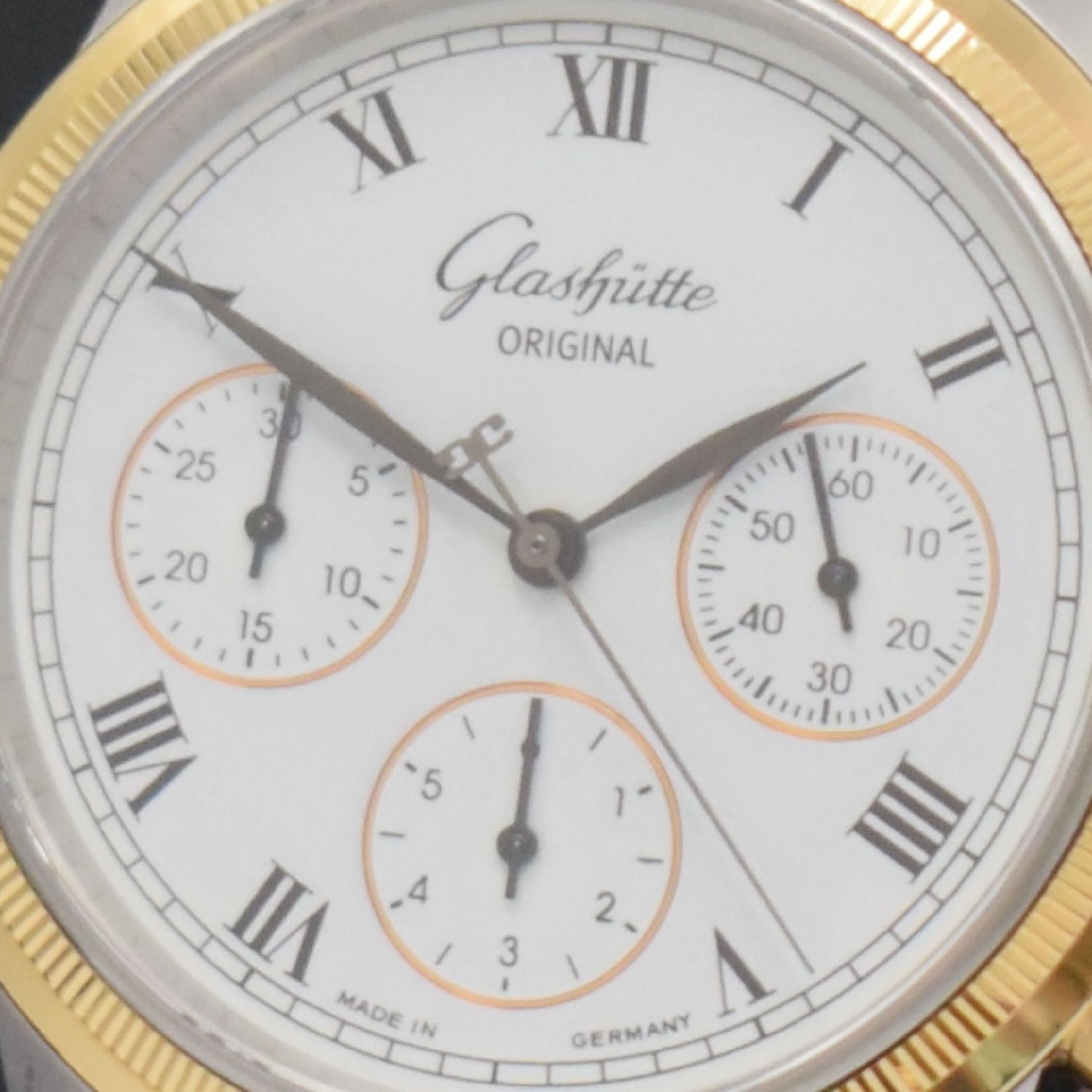 GLASHÜTTE ORIGINAL Herrenarmbanduhr mit Chronograph in - Bild 3 aus 6