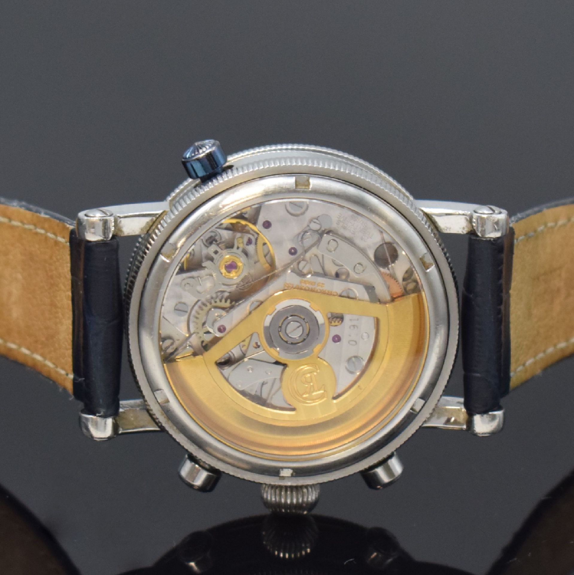 CHRONOSWISS Armbandchronograph Modell Tora in Stahl - Bild 7 aus 7