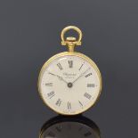 CHOPARD Damentaschenuhr in GG 750/000, Schweiz um 1980,