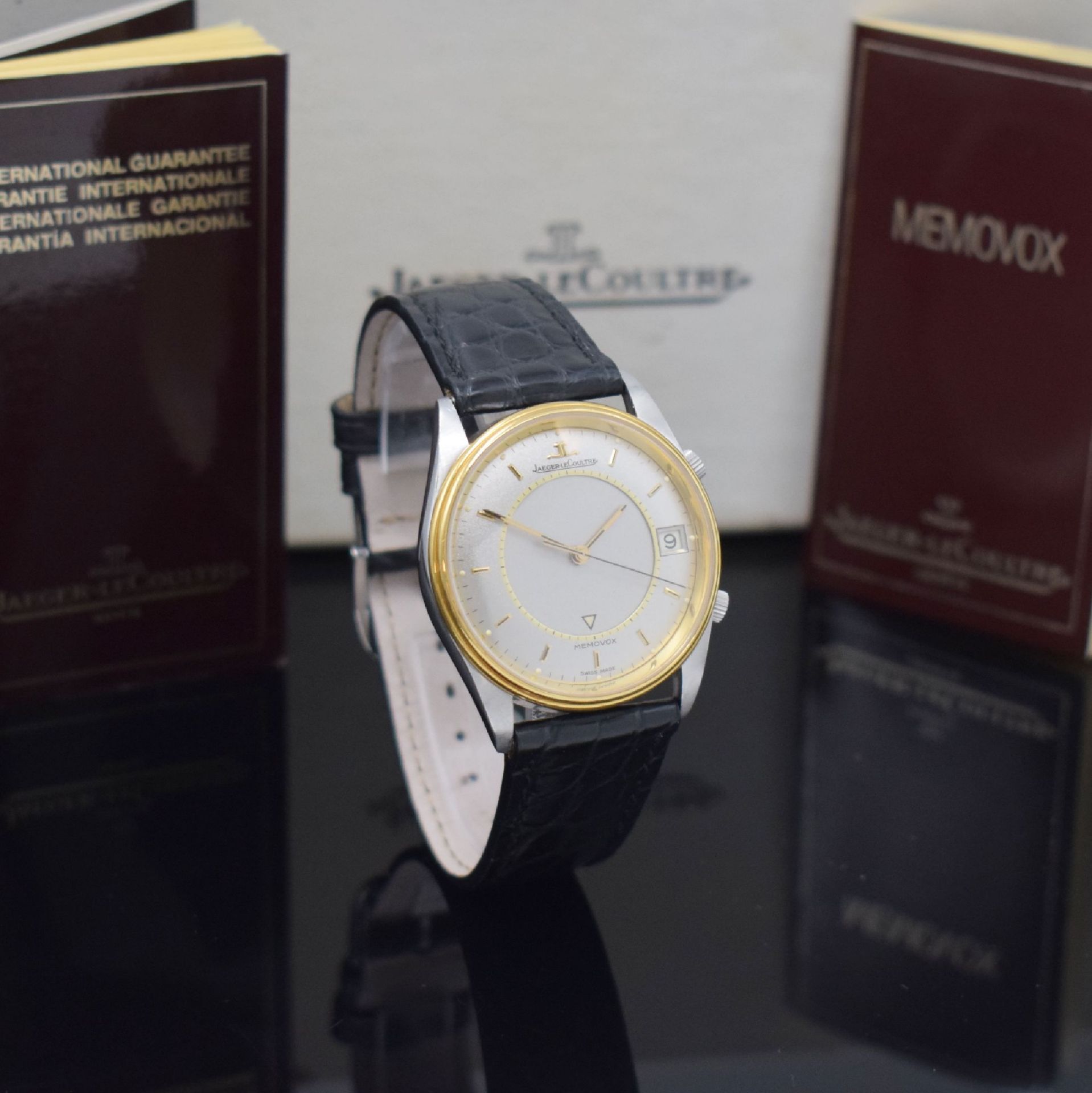 Jaeger-LeCoultre Armbandwecker Serie Memovox Referenz - Image 3 of 8