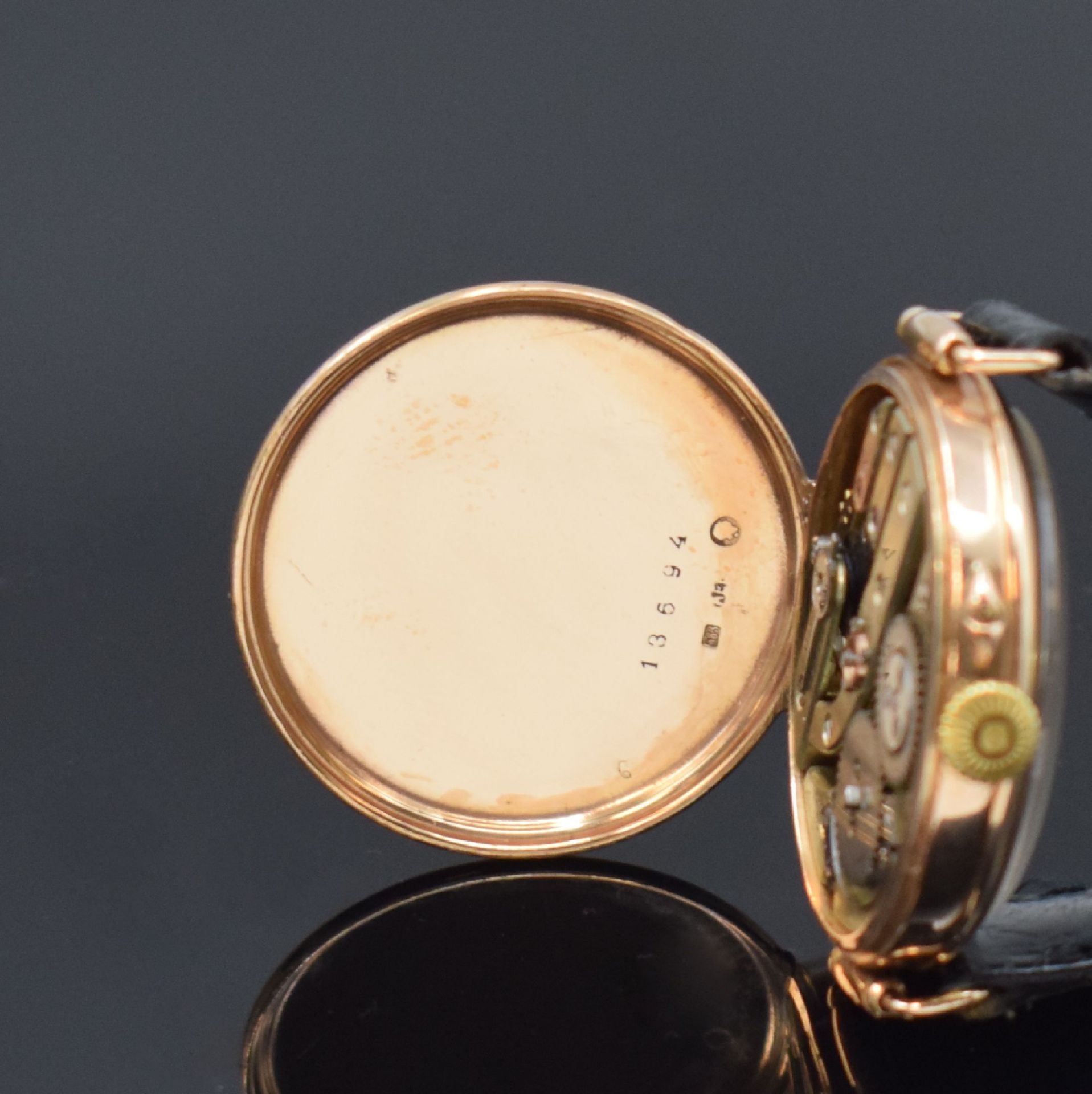 MONNARD frühe Armbanduhr in RG 583/000, Schweiz für den - Image 5 of 6