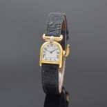 Cartier Calandre Cloche Damenarmbanduhr in GG 750/000