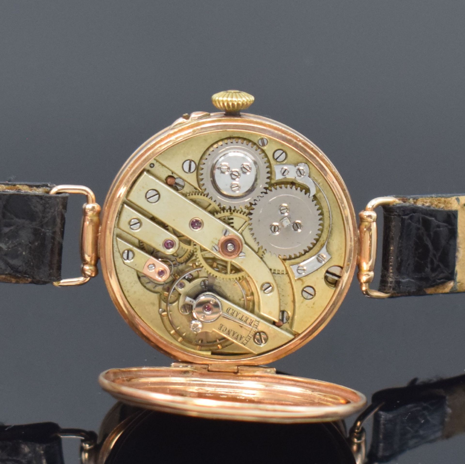 MONNARD frühe Armbanduhr in RG 583/000, Schweiz für den - Image 6 of 6