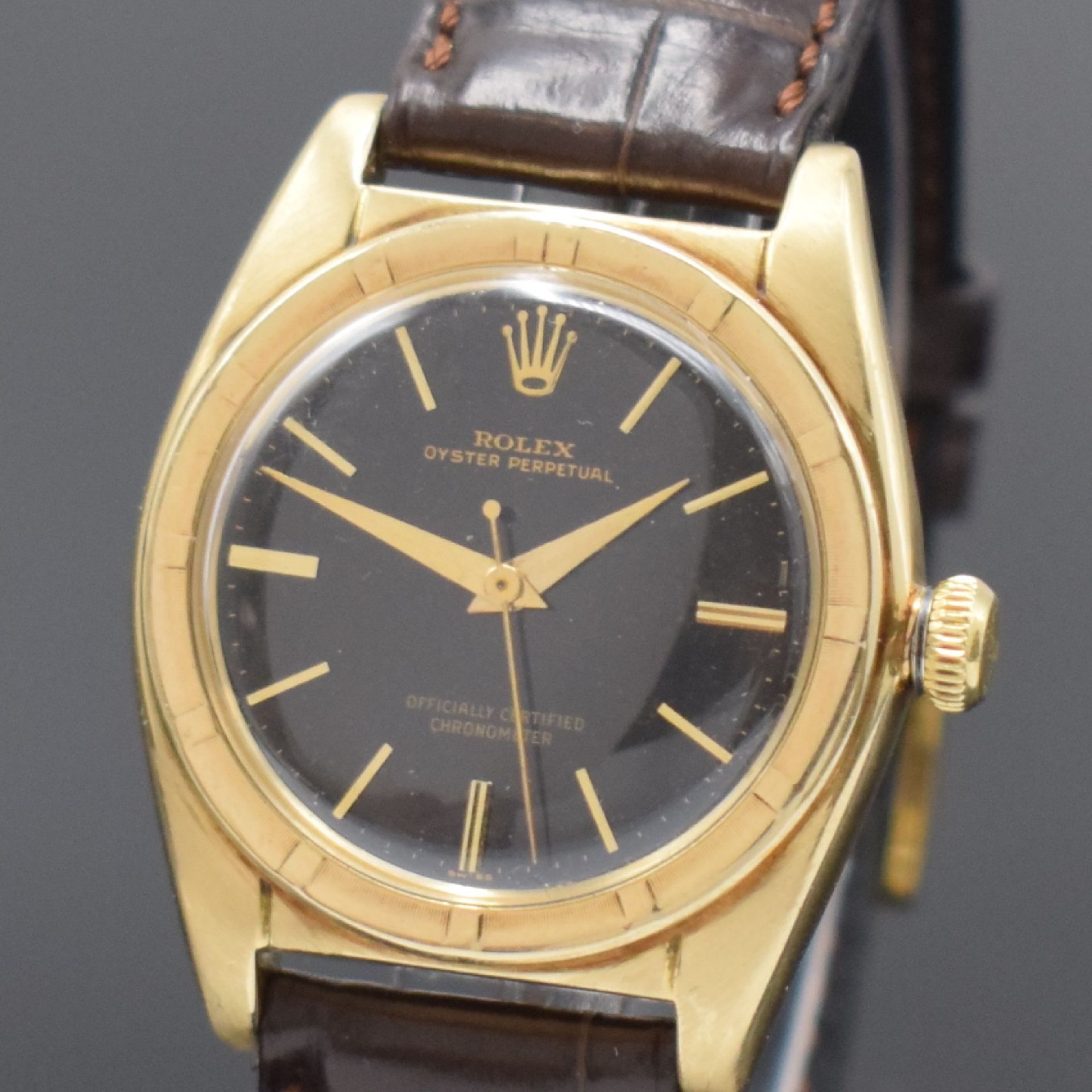 ROLEX Oyster Perpetual Bubble Back Chronometer-Armbanduhr - Image 2 of 9