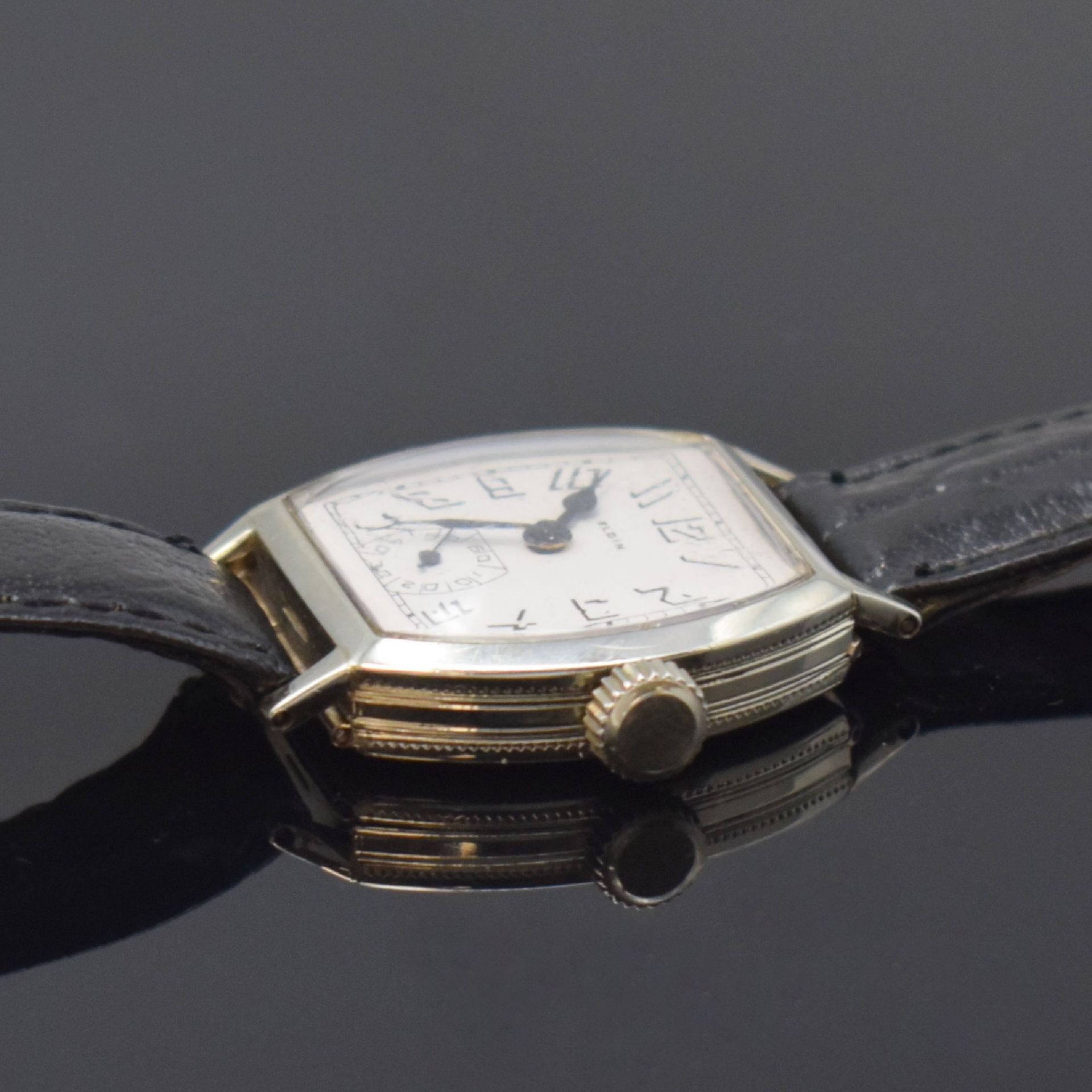 ELGIN Armbanduhr in 14k Weißgold,  USA um 1935, - Bild 3 aus 6