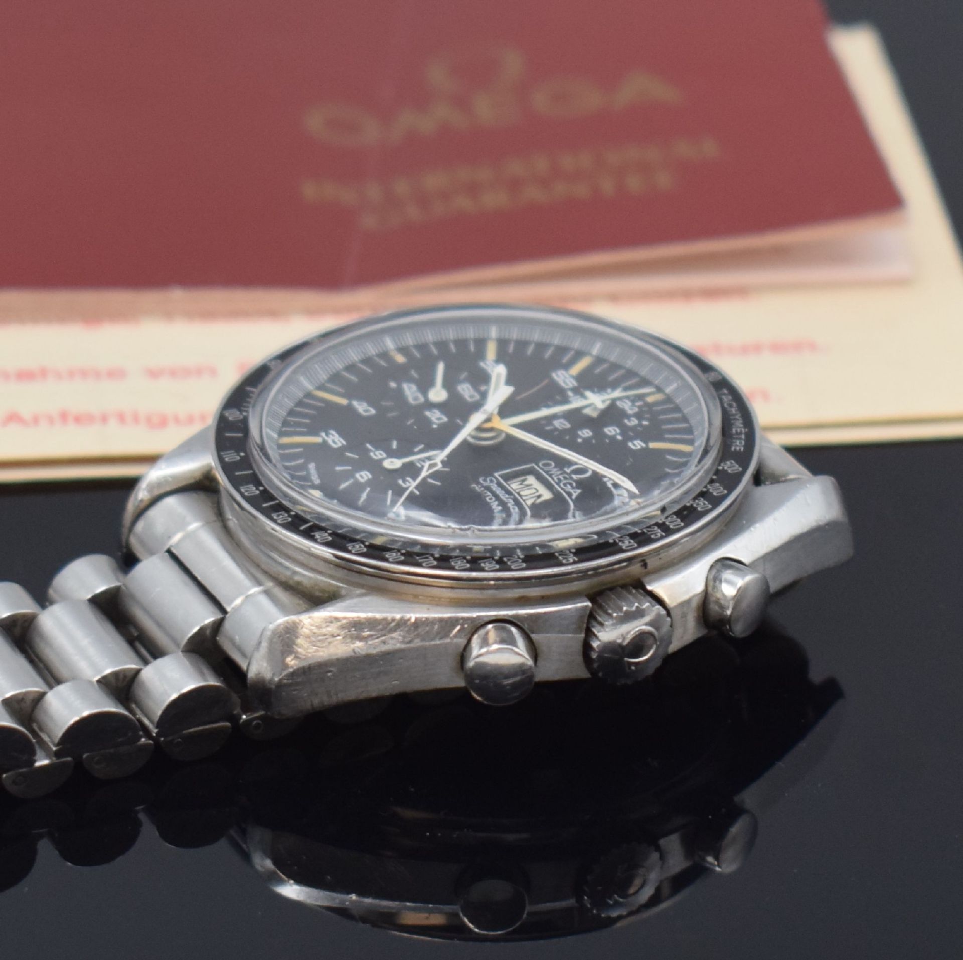 OMEGA extrem seltener Armbandchronograph Speedmaster sog. - Image 4 of 8