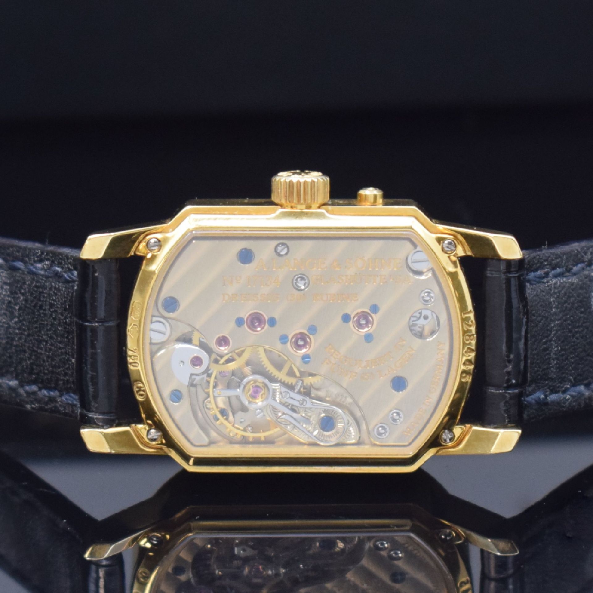 A. LANGE & SÖHNE Arkade feine Damenarmbanduhr in GG - Bild 6 aus 7