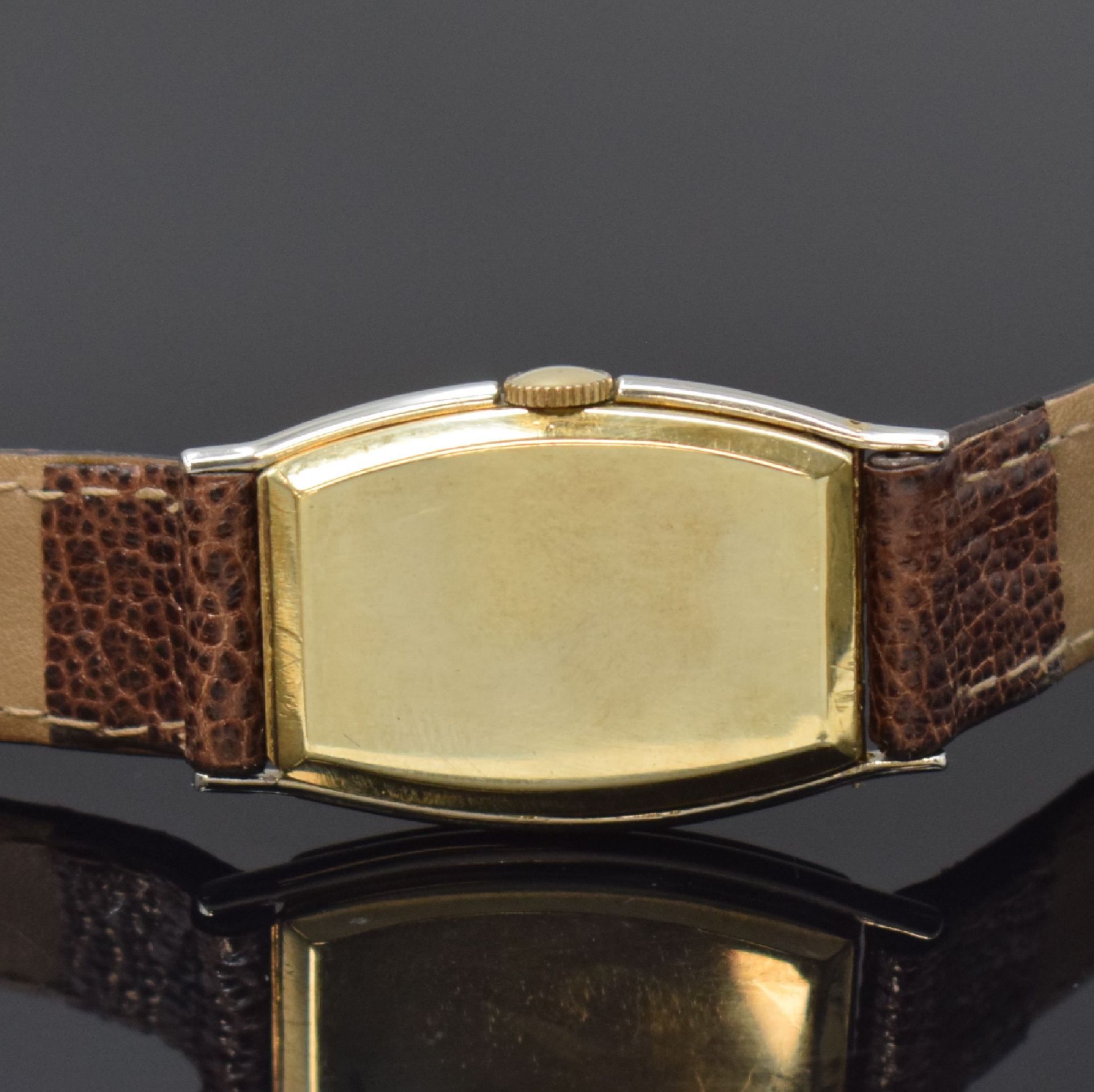 ORMONT WATCH CO Armbanduhr in 14k WG/GG, Schweiz / USA um - Image 4 of 6