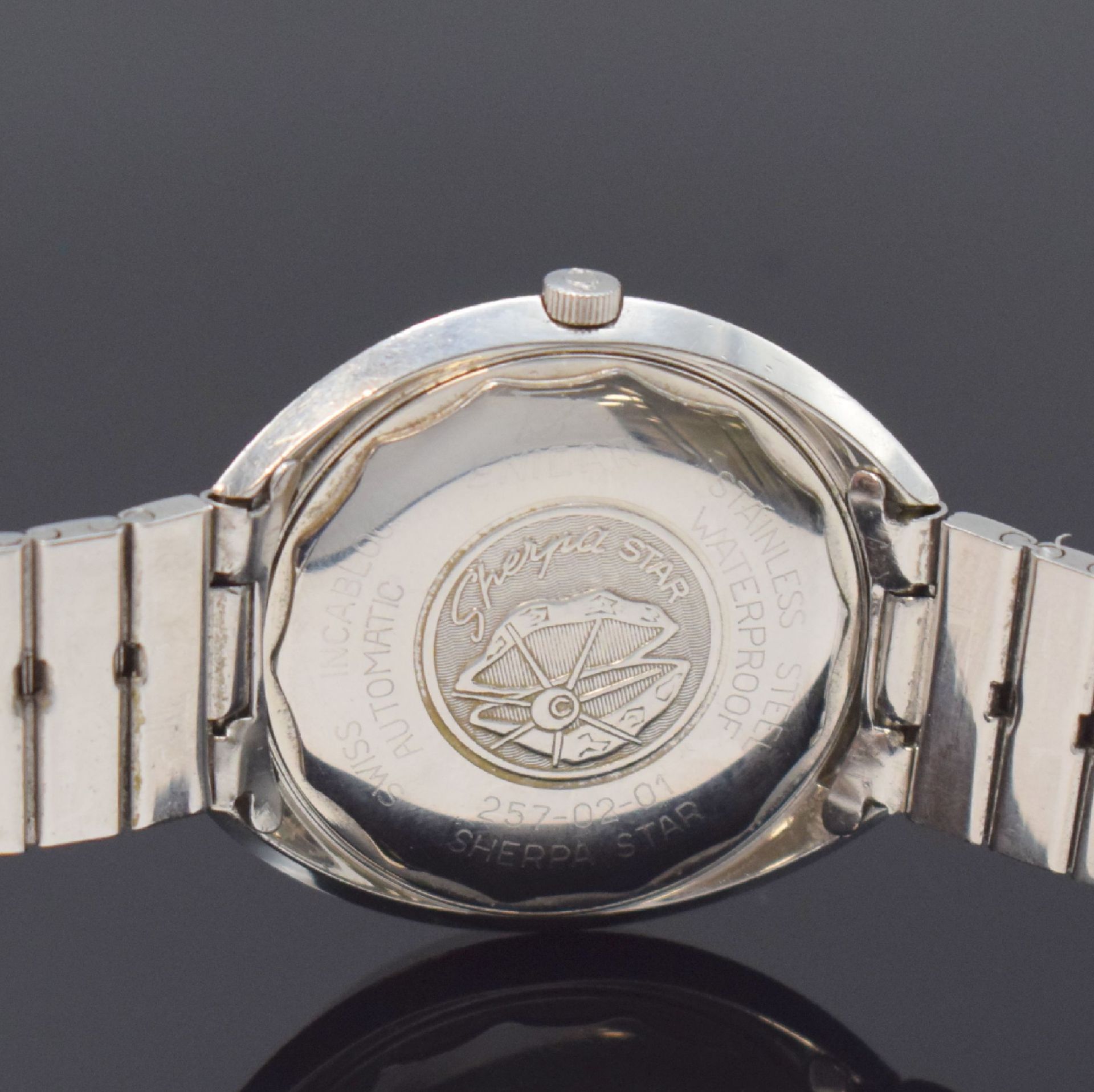 ENICAR SHERPA Star Armbanduhr Referenz 2342,  Schweiz um - Bild 5 aus 8