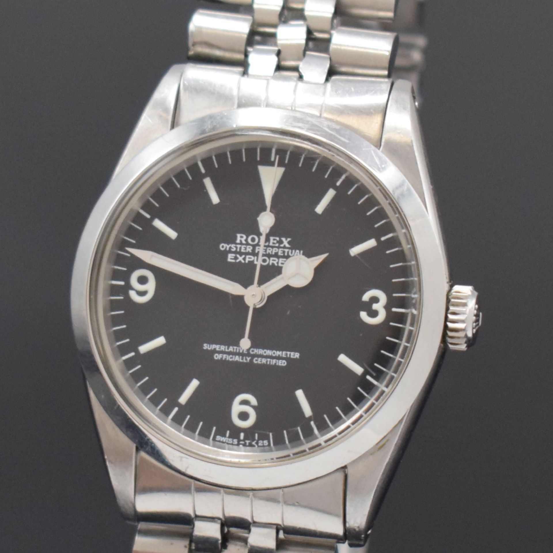 ROLEX seltene Herrenarmbanduhr Oyster Perpetual Explorer - Image 2 of 8