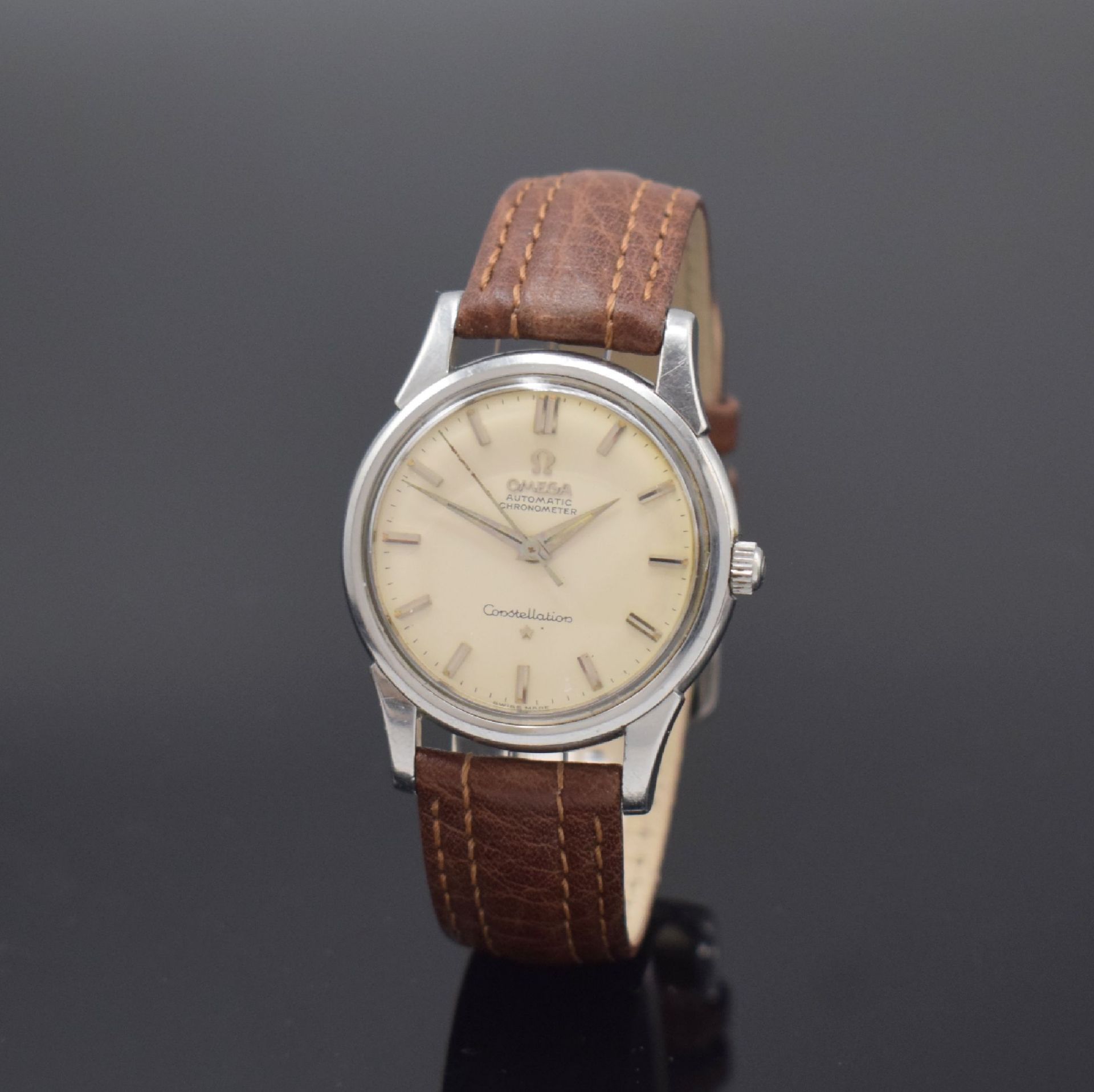 OMEGA Constellation Armbandchronometer in Stahl Referenz