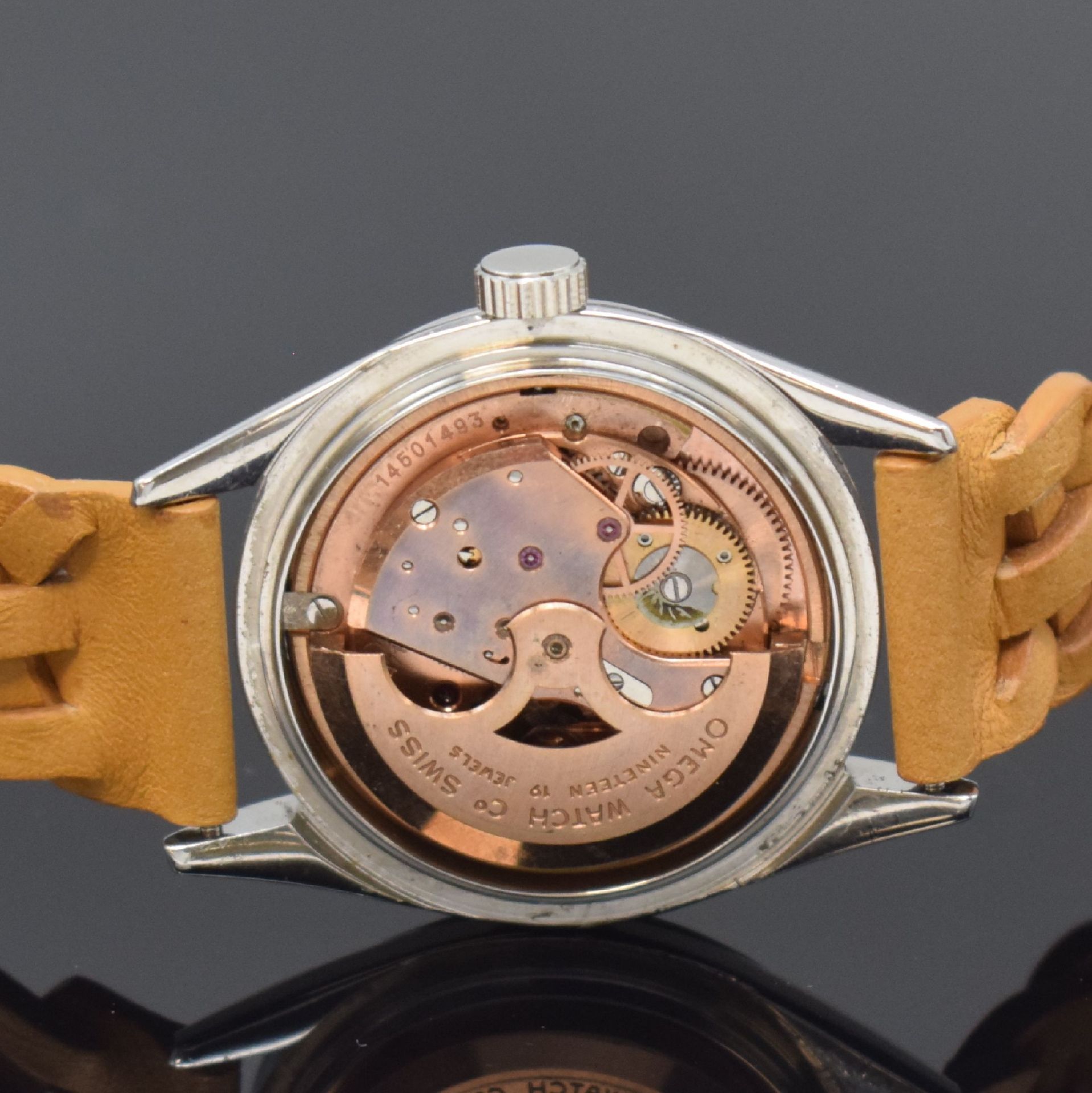 OMEGA Automatik Armbanduhr Referenz 2802 - 1SC,  Schweiz - Bild 5 aus 7