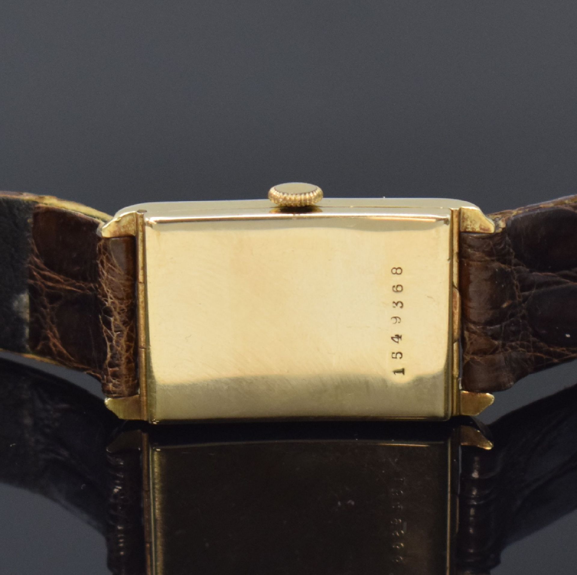 CHRIST seltene digitale Armbanduhr in GG 585/000, Schweiz - Image 4 of 7