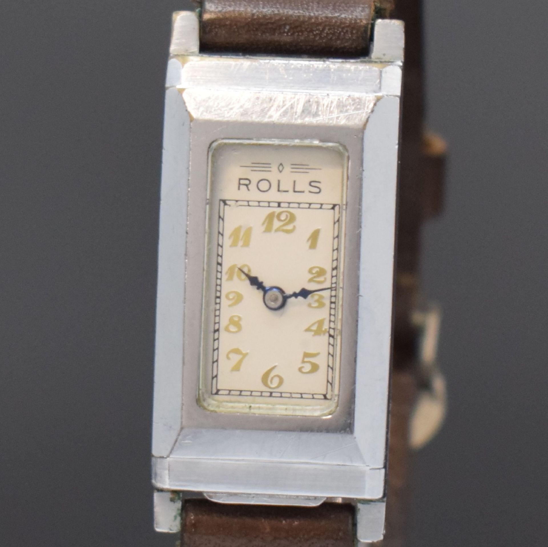 ATO ROLLS / JULES RACINE frühe Automatik- Armbanduhr, - Bild 2 aus 6