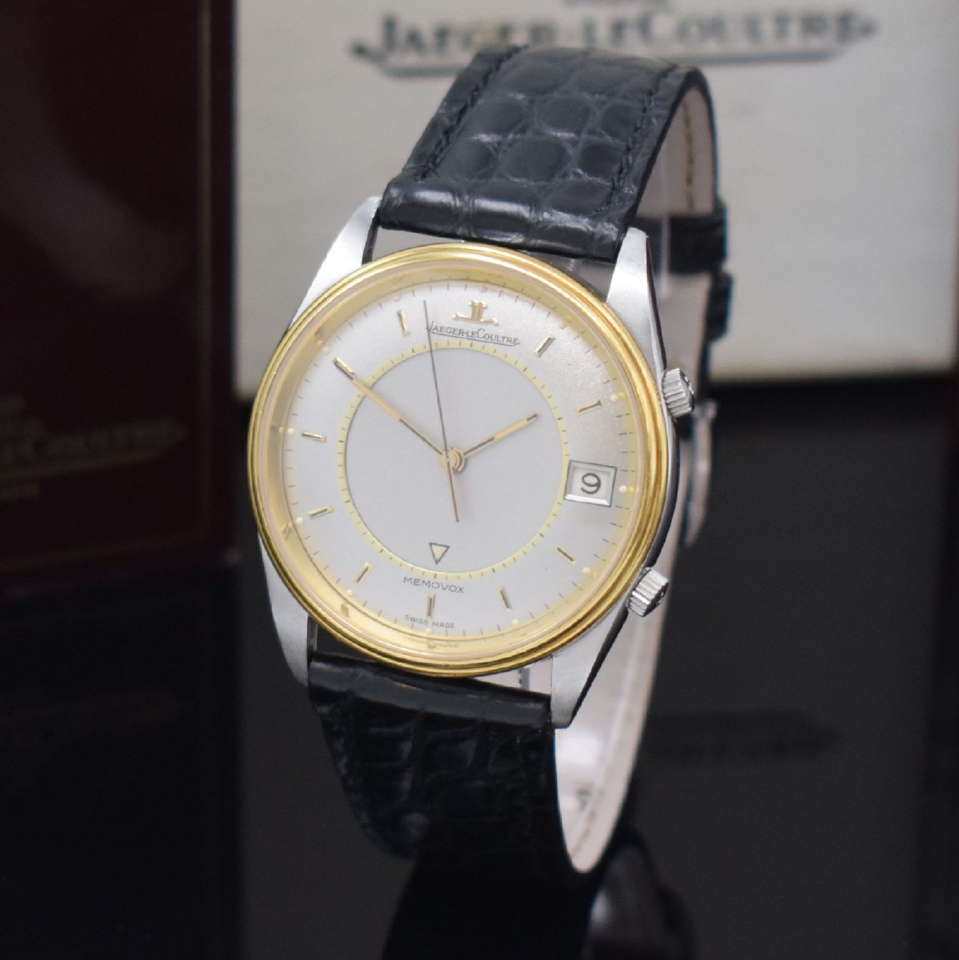 Jaeger-LeCoultre Armbandwecker Serie Memovox Referenz - Image 2 of 8