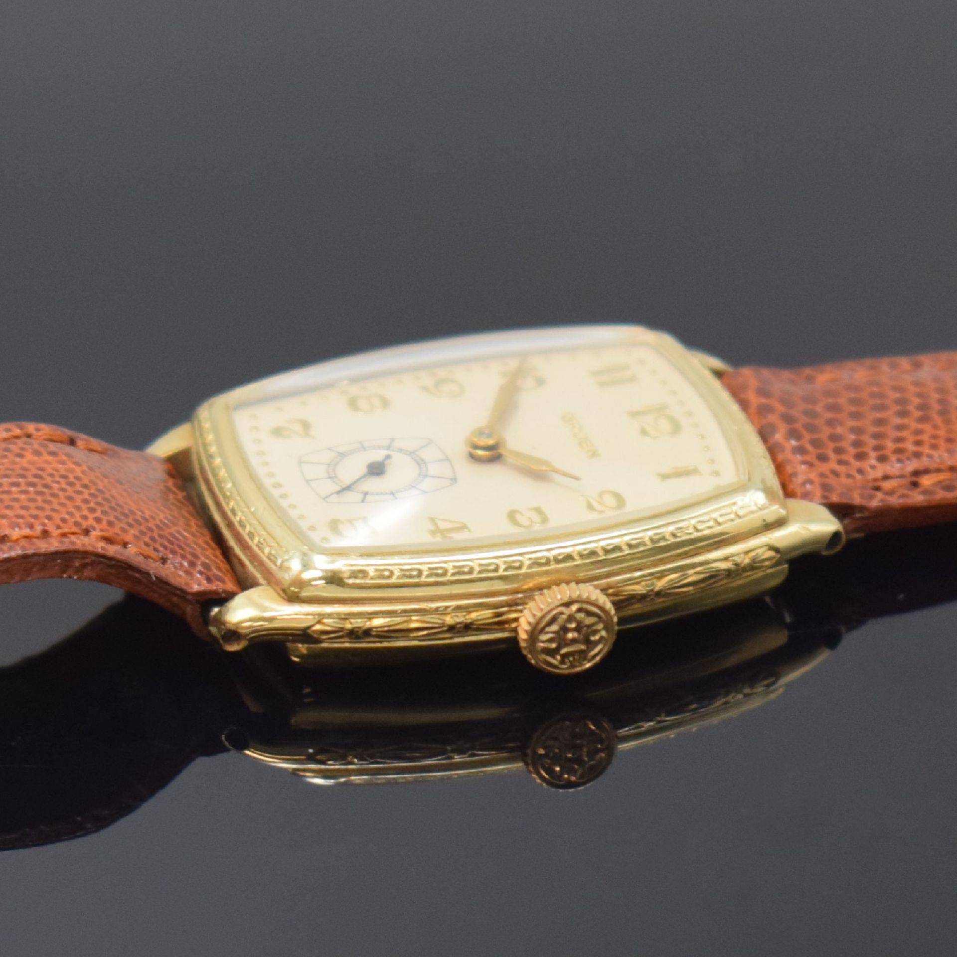 GRUEN 2 Armbanduhren in 14k WG/GG-filled, USA / Schweiz - Image 4 of 11