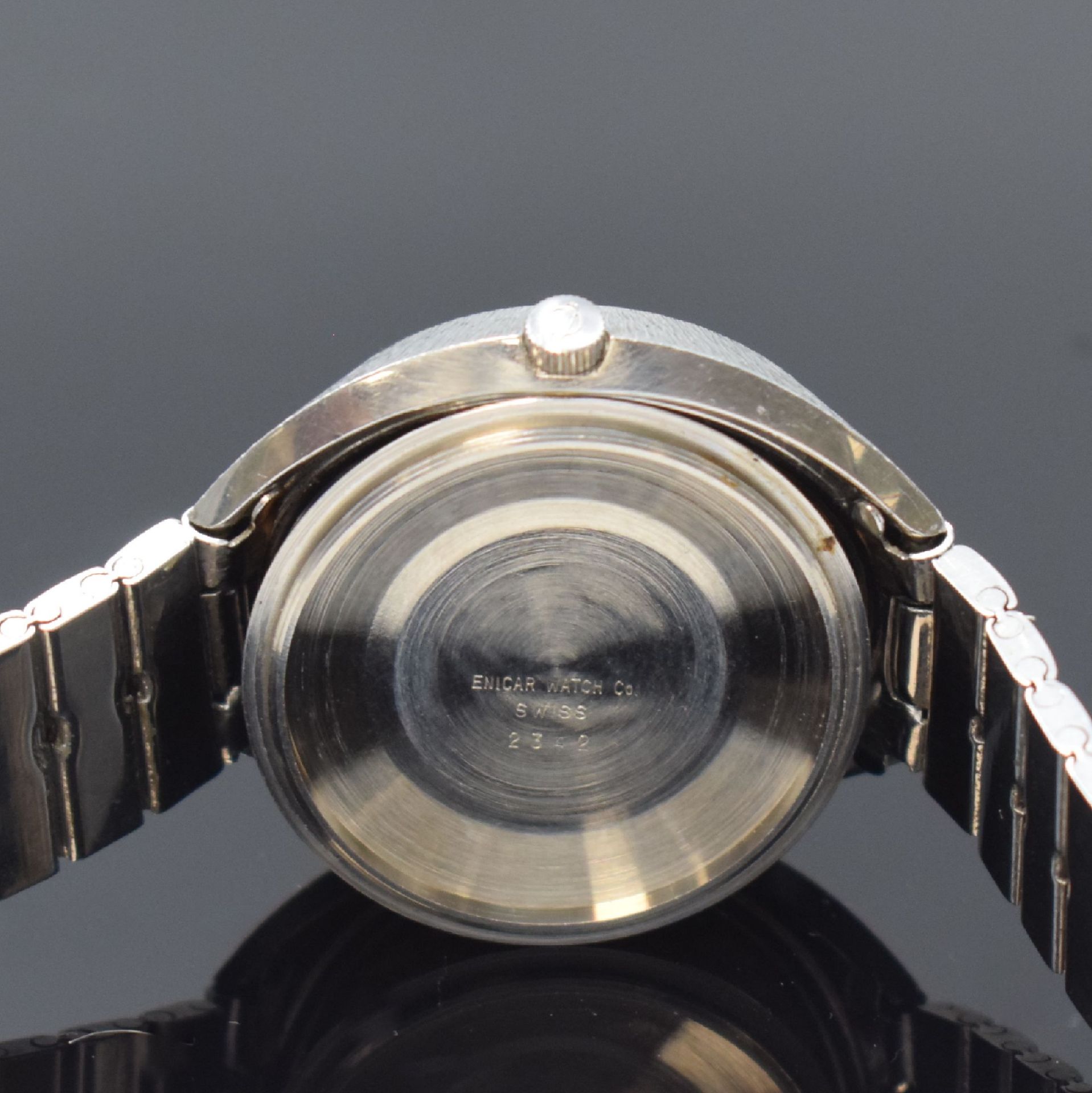 ENICAR SHERPA Star Armbanduhr Referenz 2342,  Schweiz um - Bild 8 aus 8