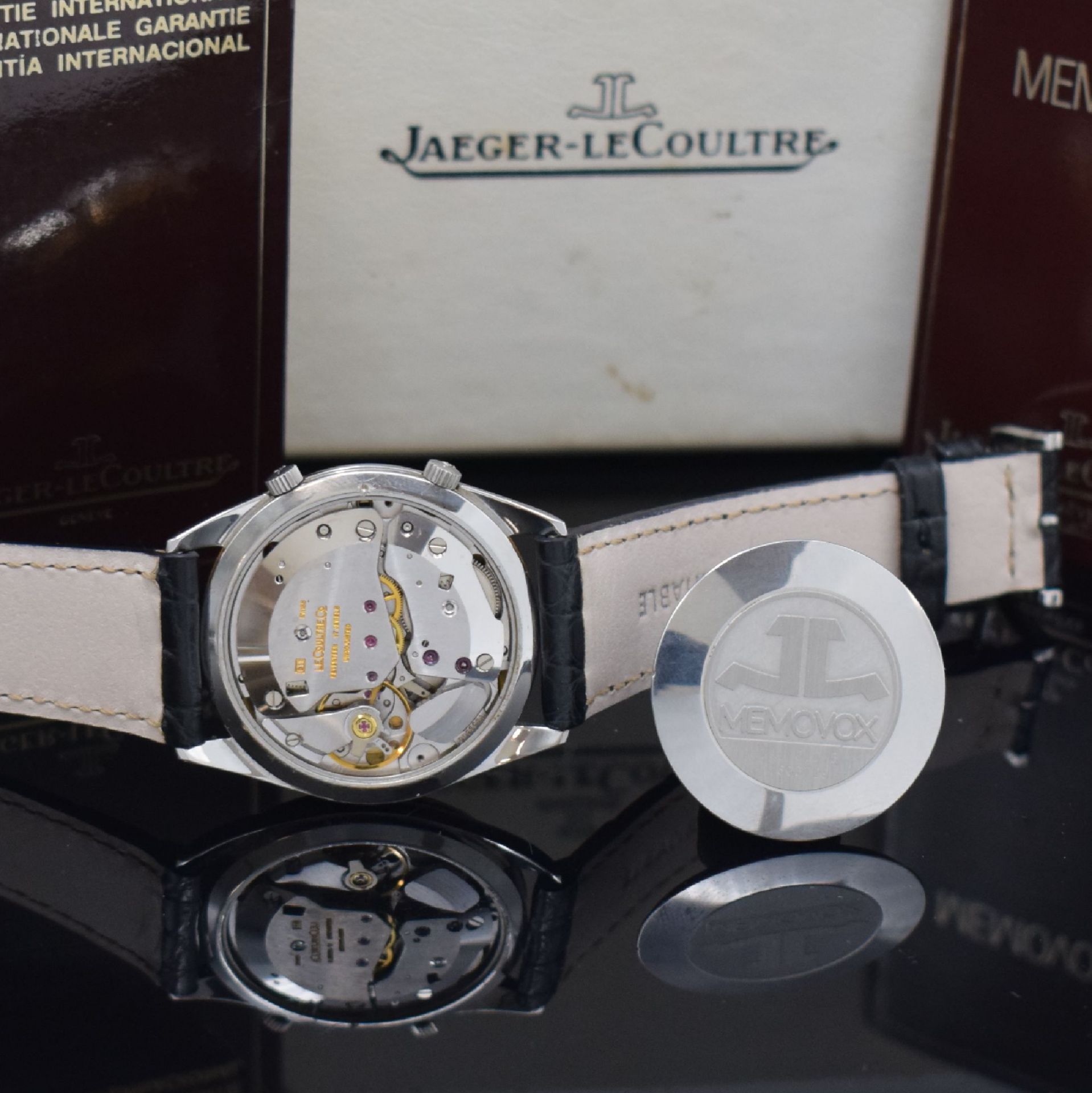 Jaeger-LeCoultre Armbandwecker Serie Memovox Referenz - Image 6 of 8