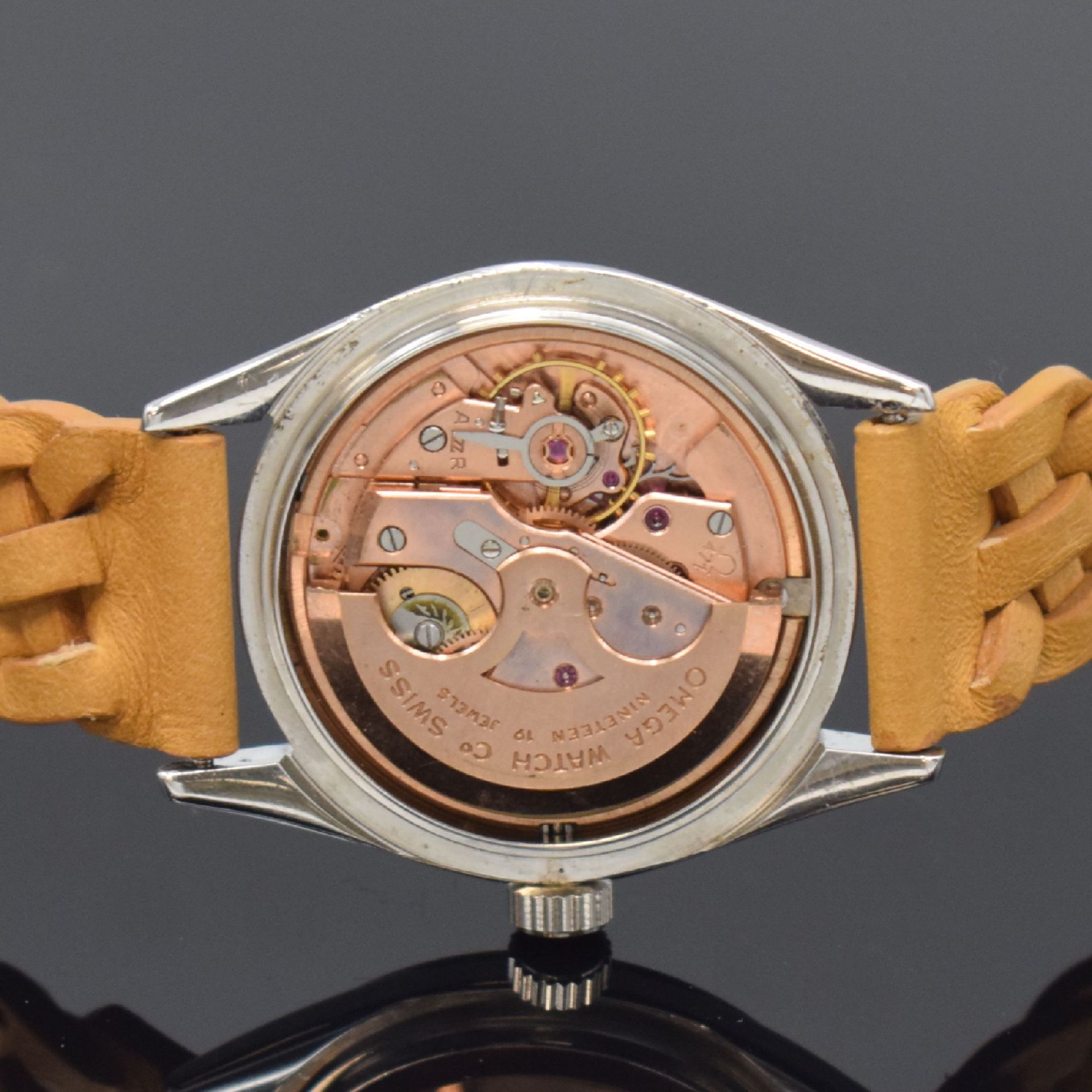 OMEGA Automatik Armbanduhr Referenz 2802 - 1SC, Schweiz - Image 6 of 7