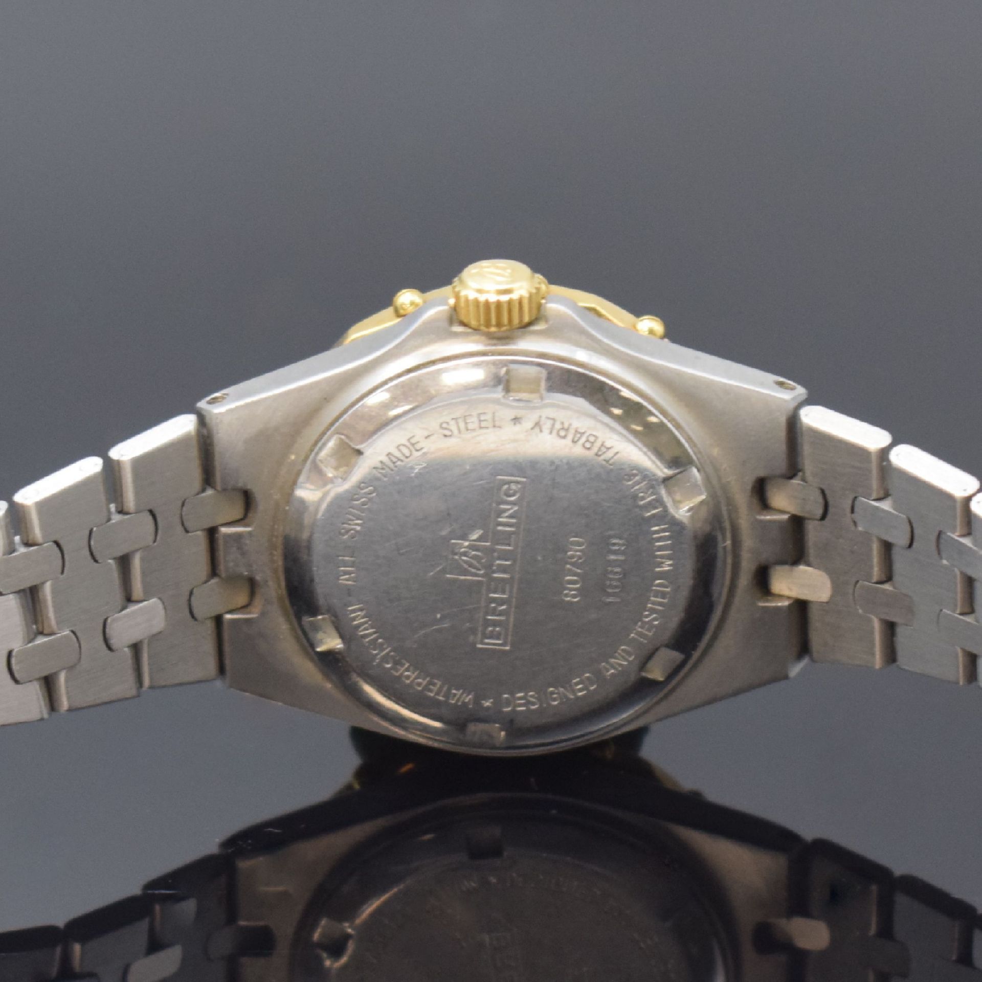 BREITLING Tabarly Damenarmbanduhr in Stahl Referenz - Image 5 of 5