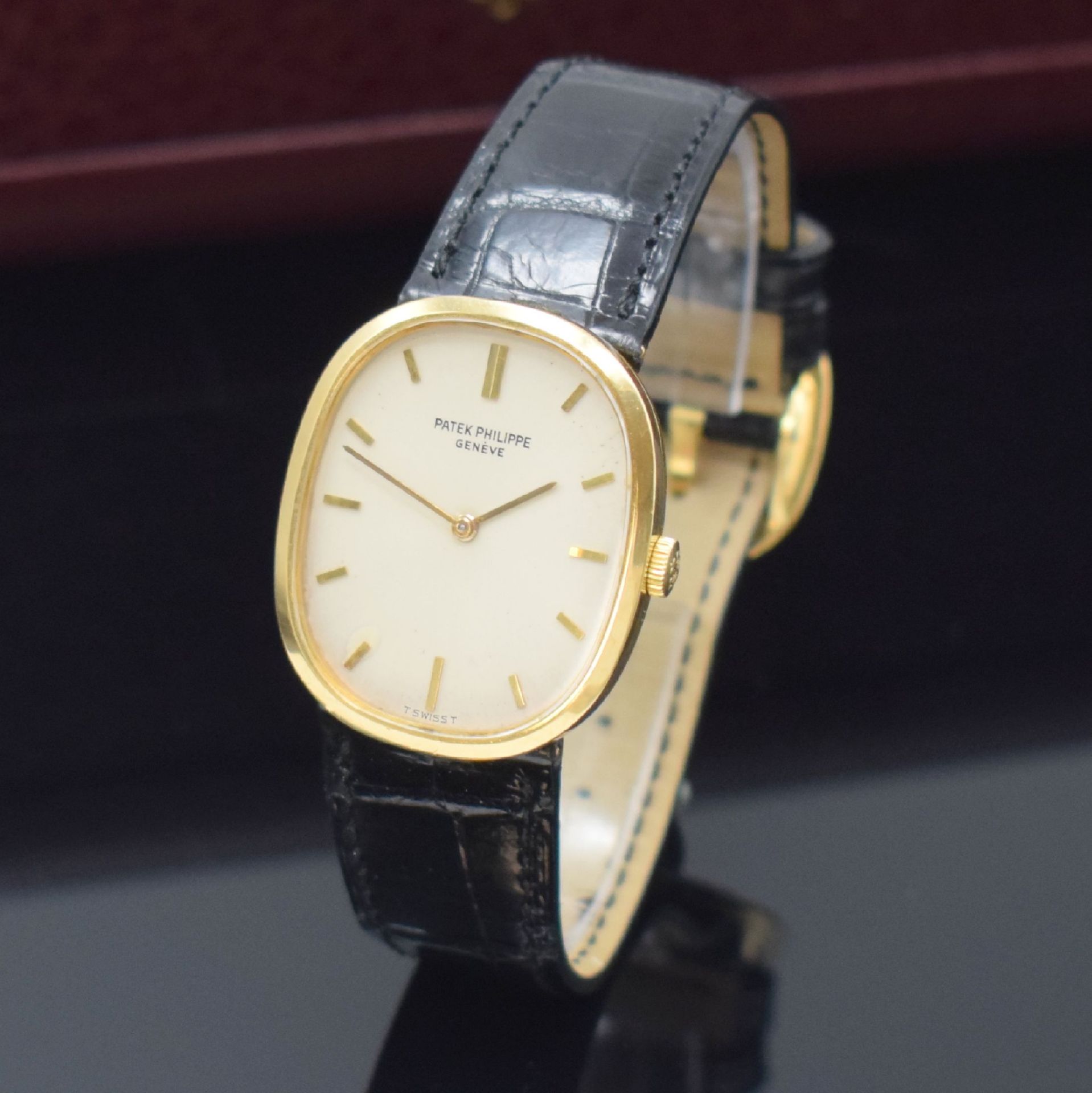 PATEK PHILIPPE Ellipse d´Or Armbanduhr in GG 750/000 - Bild 2 aus 8