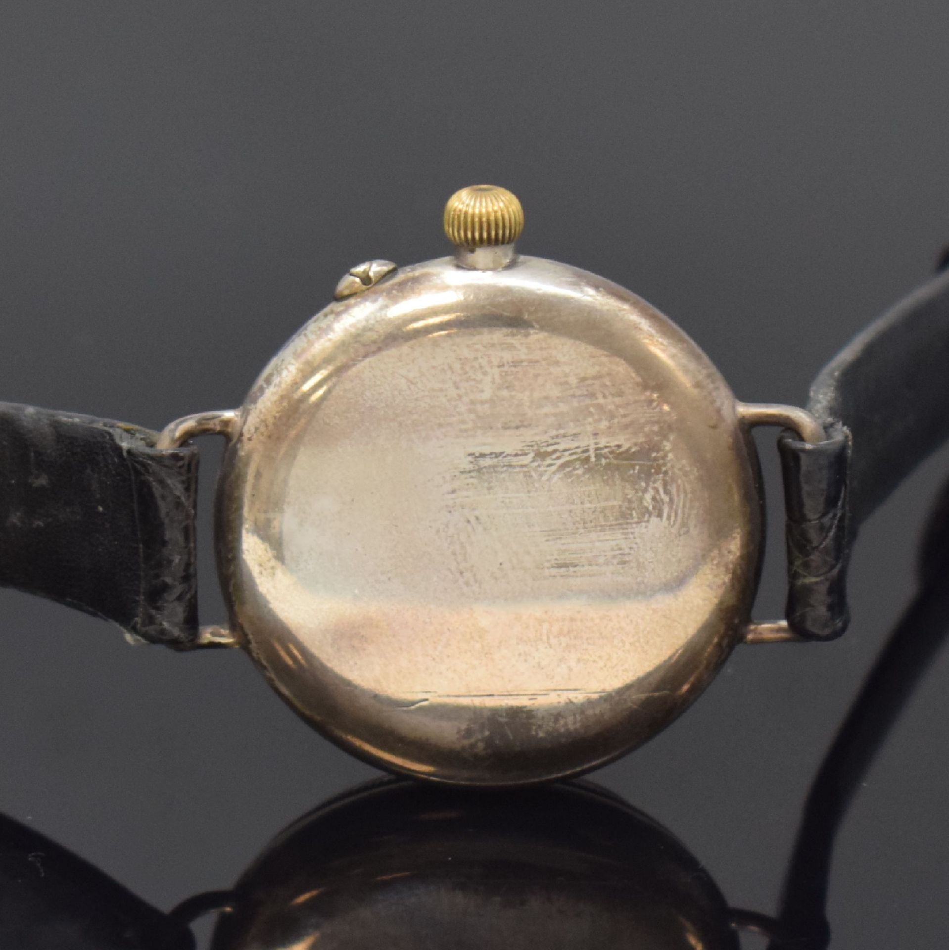 IWC / Frodsham / Stauffer & Co. frühe Herrenarmbanduhr, - Image 5 of 7