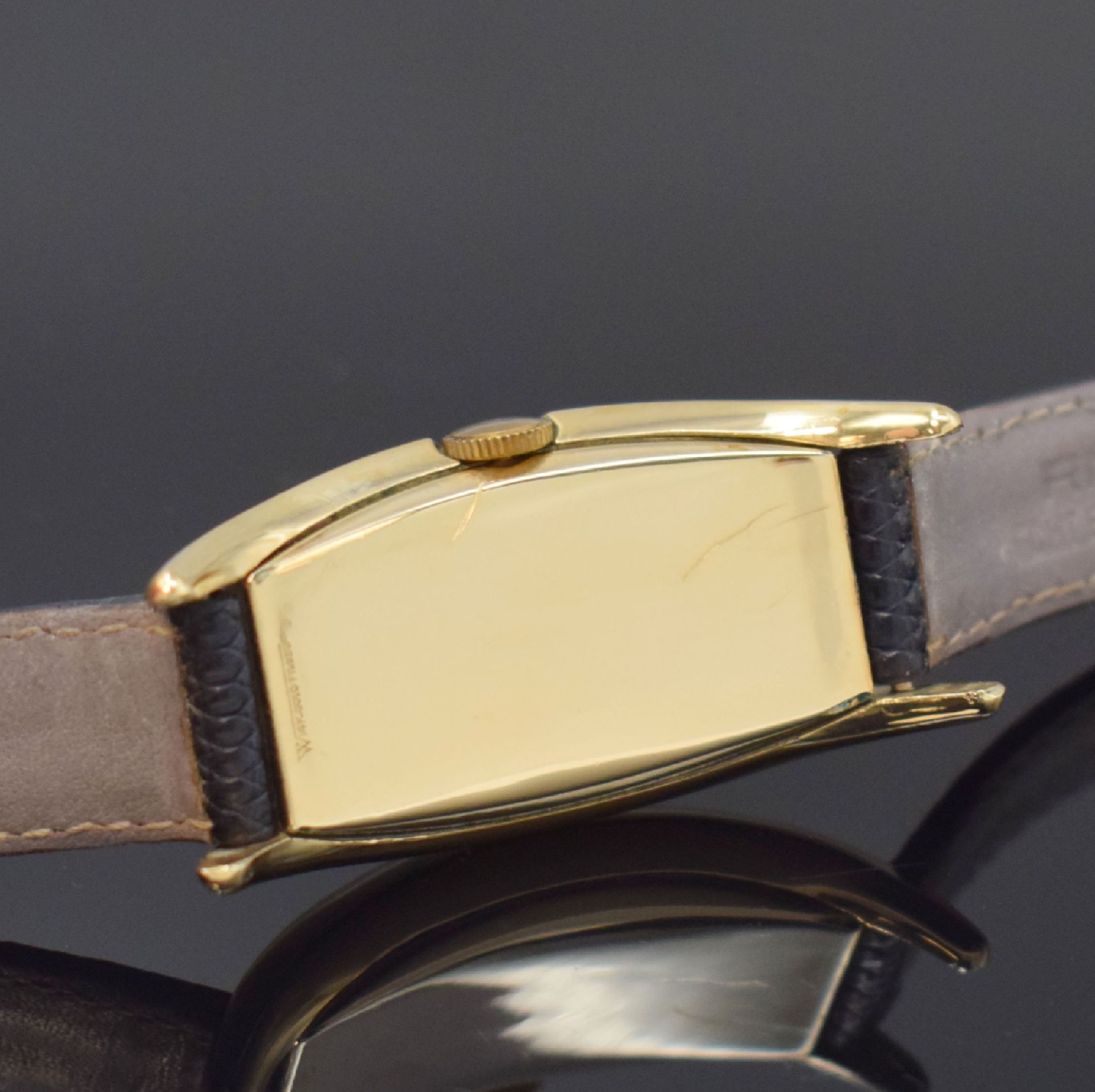 GRUEN Curvex Precision rechteckige Armbanduhr Referenz 311 - Bild 4 aus 6