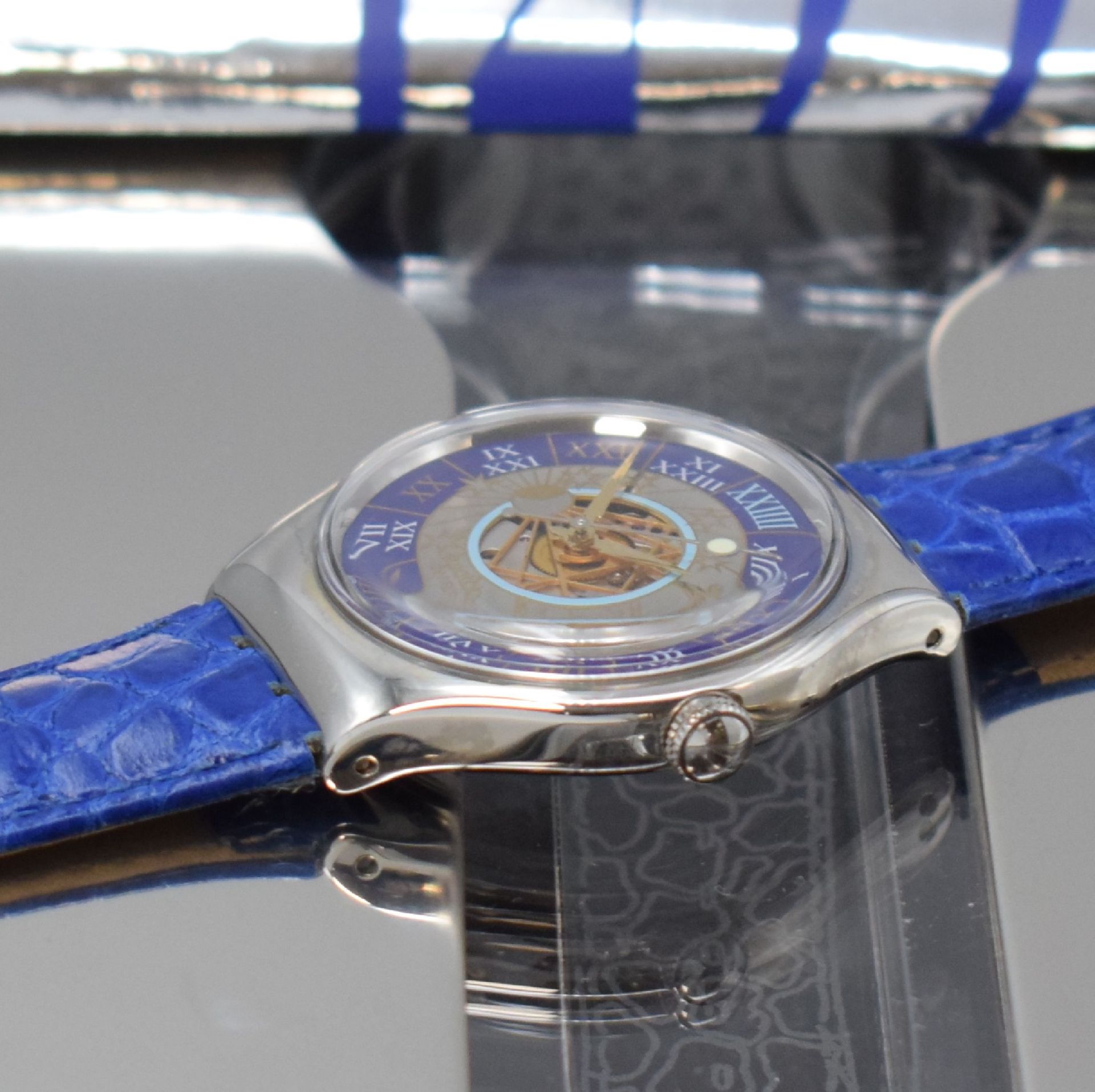 SWATCH Tresor Magique limitierte Armbanduhr in Platin, - Bild 4 aus 6