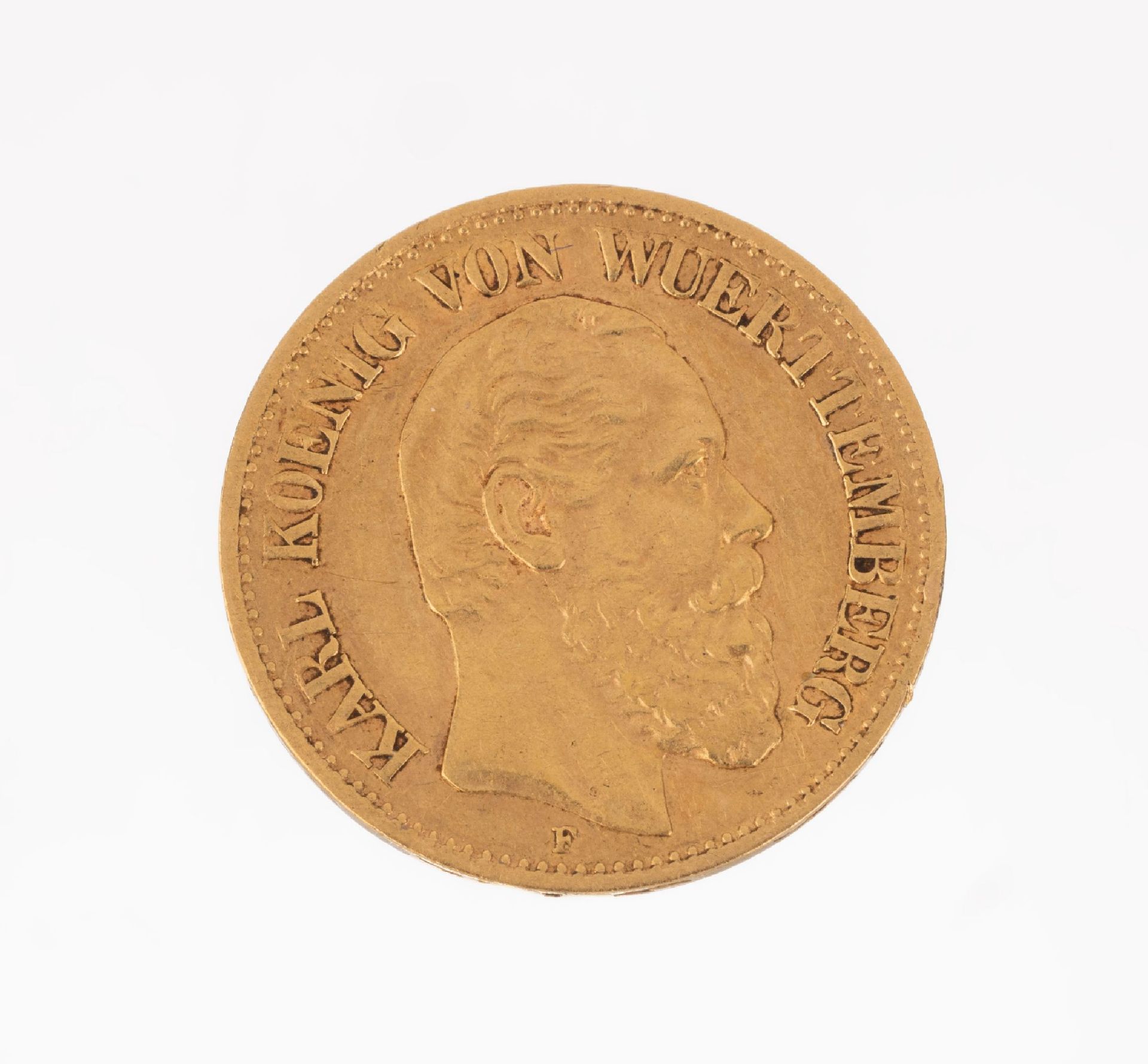 10 Mark Goldmünze, Deutsches Reich, 1888, Karl König von