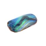 Loser Boulder-Opal, ca. 31.66 ct, schönes Farbspiel in