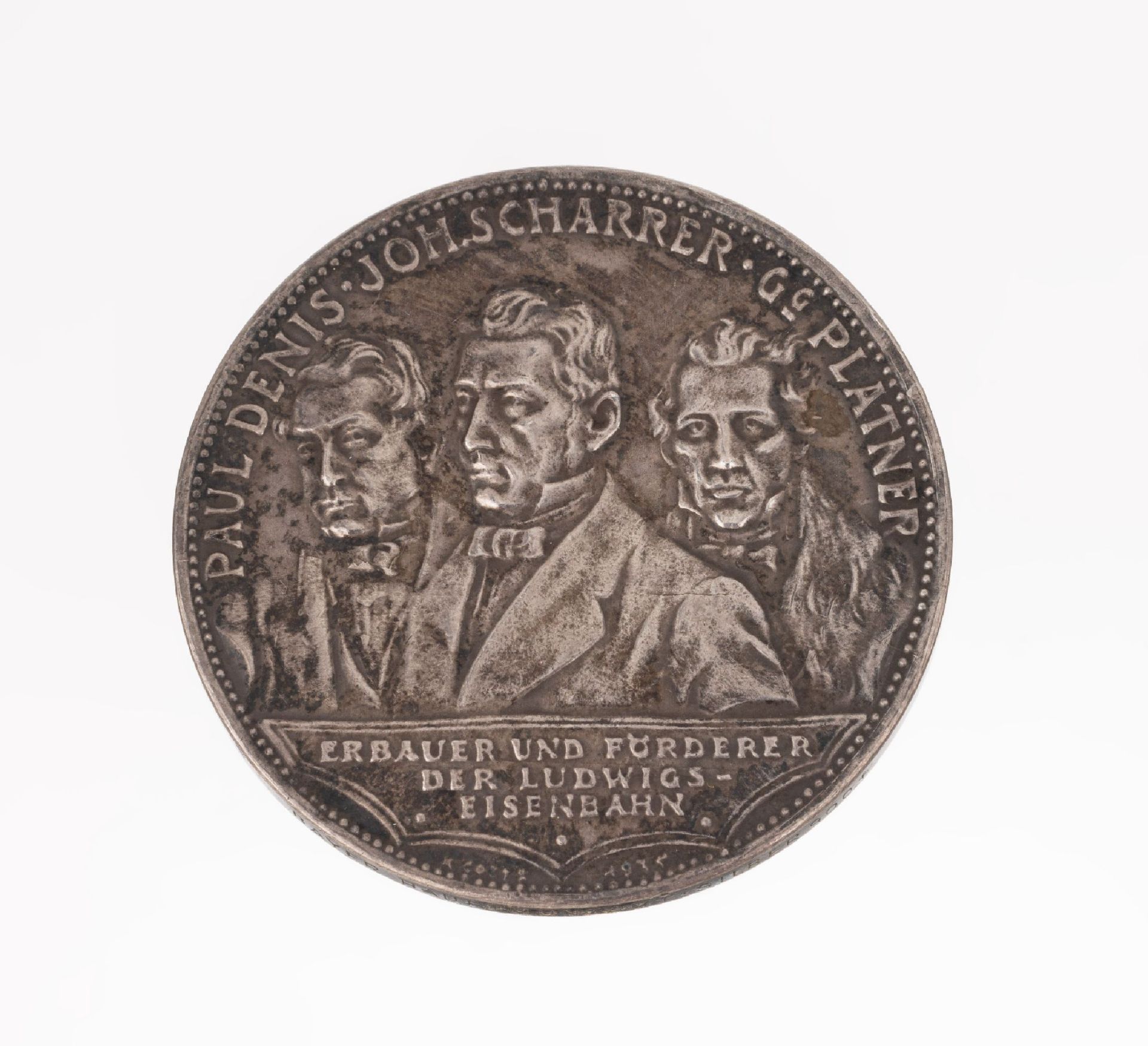 Silber Gedenkmedaille, 1835, Eröffnung der ersten