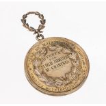 Medaille 'Sport Velocipedique', Frankreich 1891, Silber,