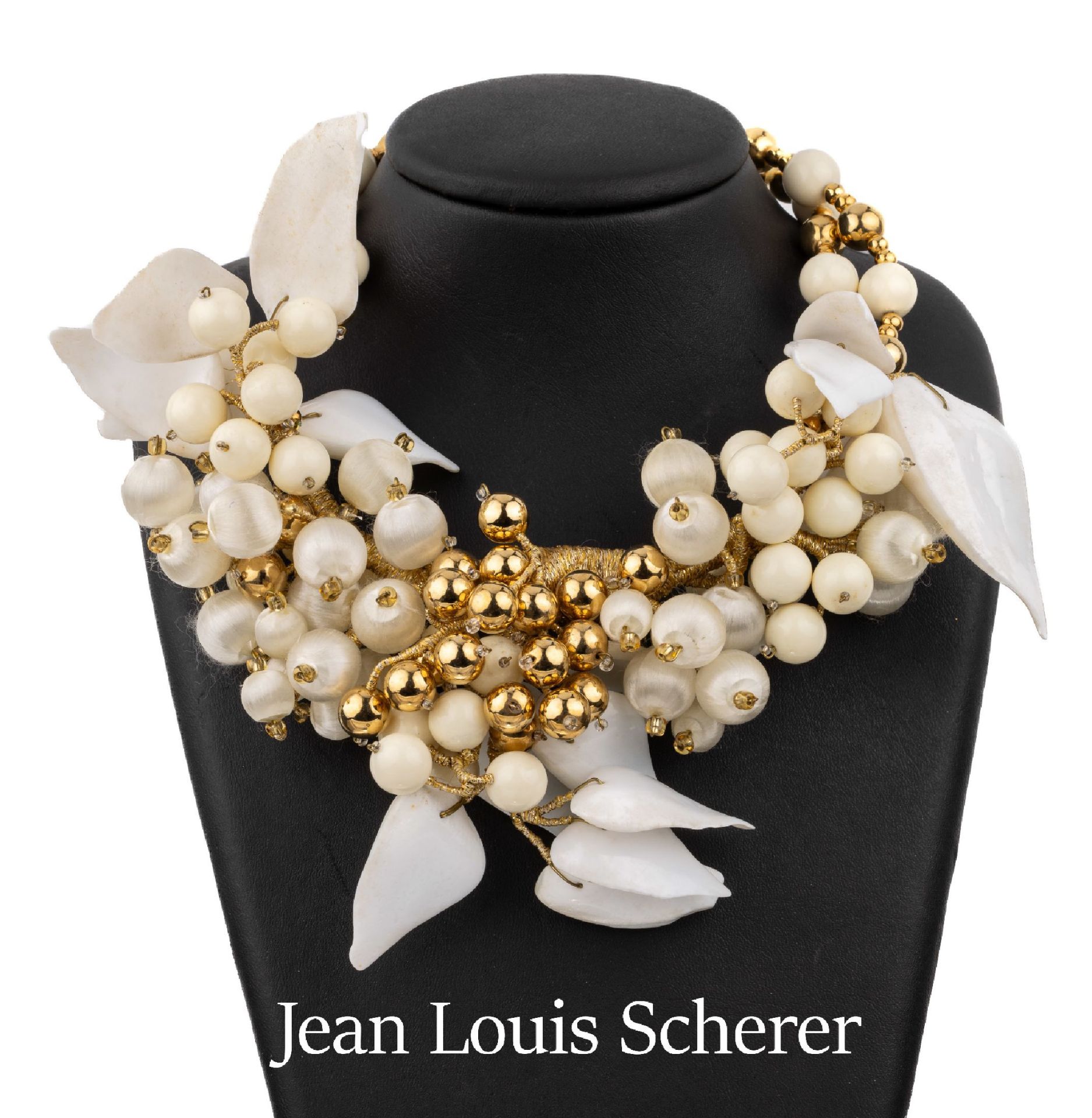 Ausgefallenes Modeschmuckcollier JEAN LOUIS SCHERER,