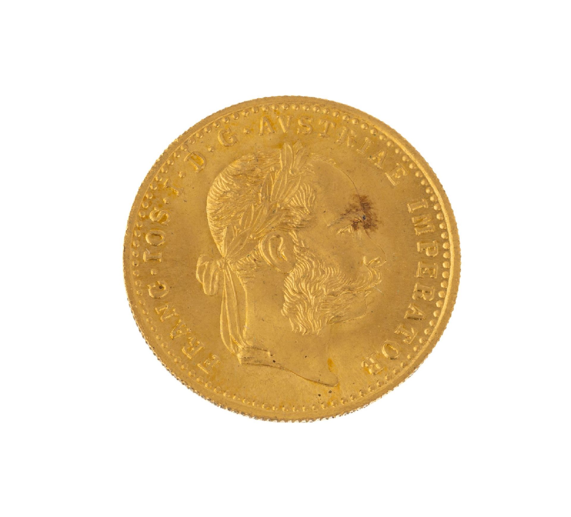 Goldmünze 1 Dukat, Österreich-Ungarn, FranzJoseph I.,