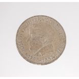 Silbermünze, 5 DM, Joseph Freiherr von Eichendorff,