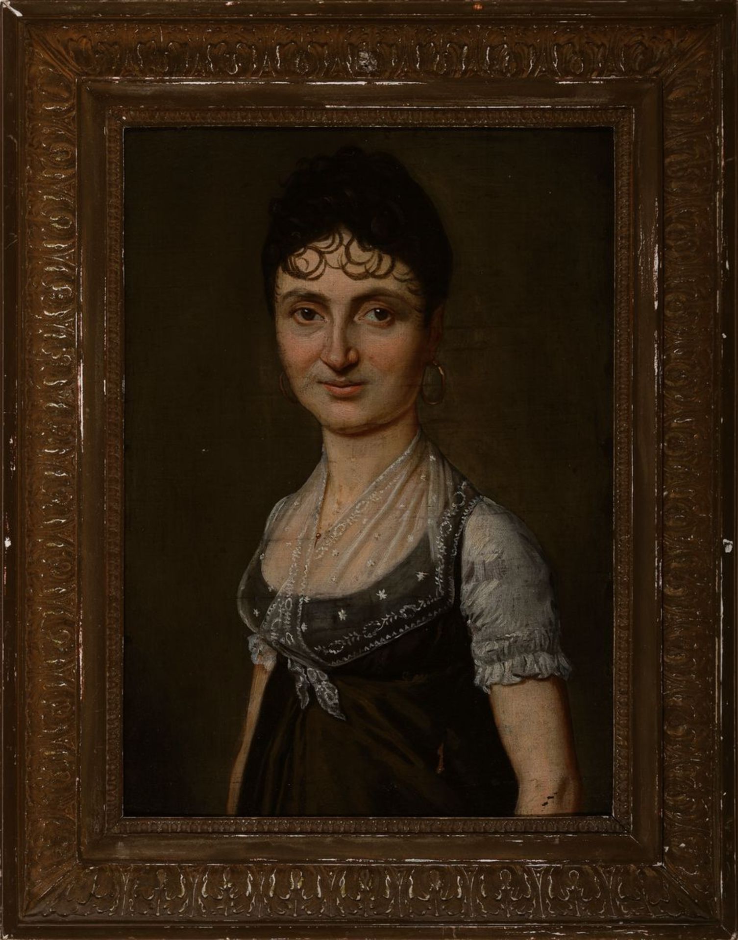 Unbekannter Künstler des Biedermeier, deutsch, um 1830, - Bild 2 aus 2