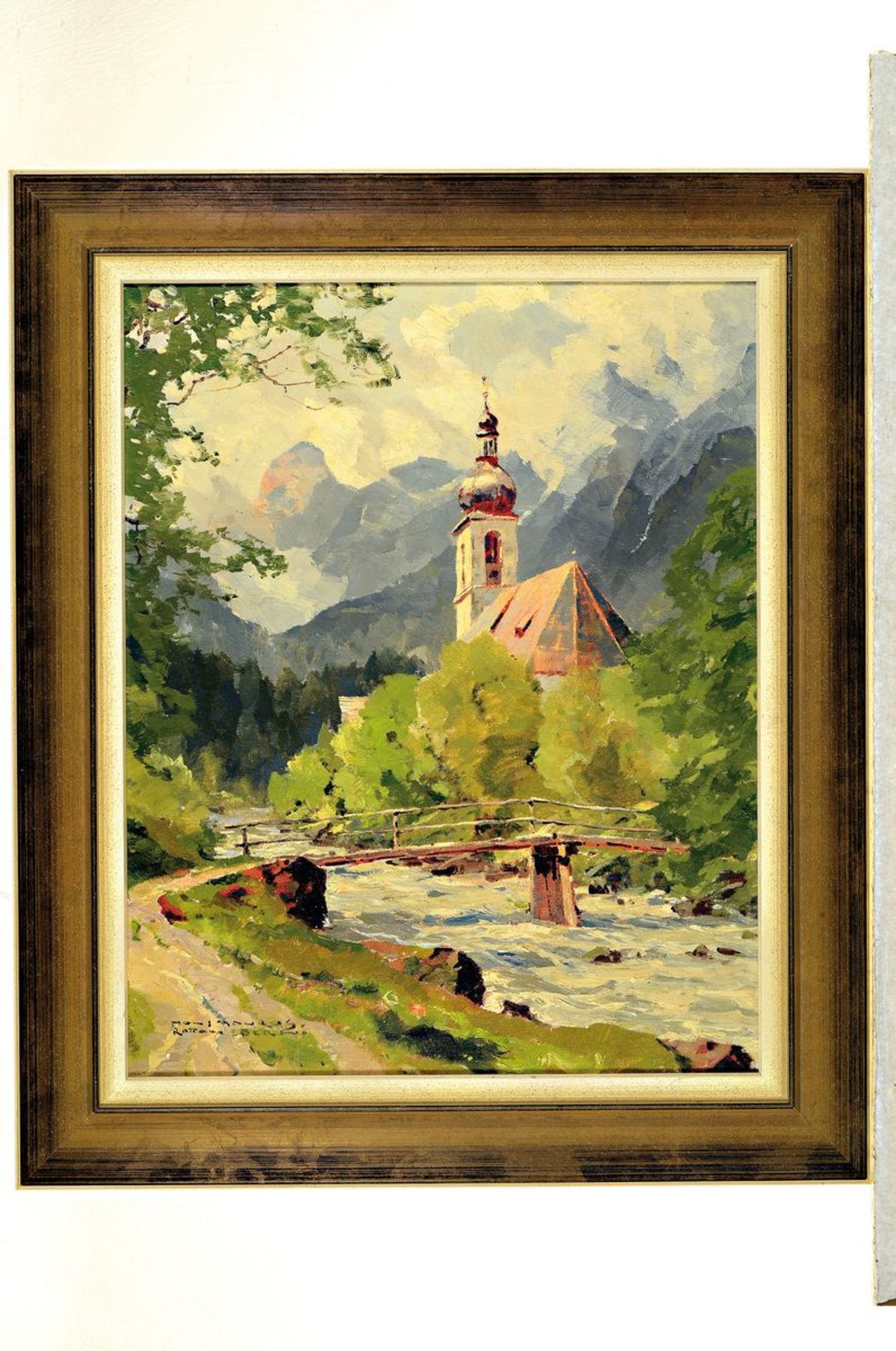 Hanns Maurus, 1901-1942, Ansicht aus Rottach-Egern, - Bild 2 aus 2