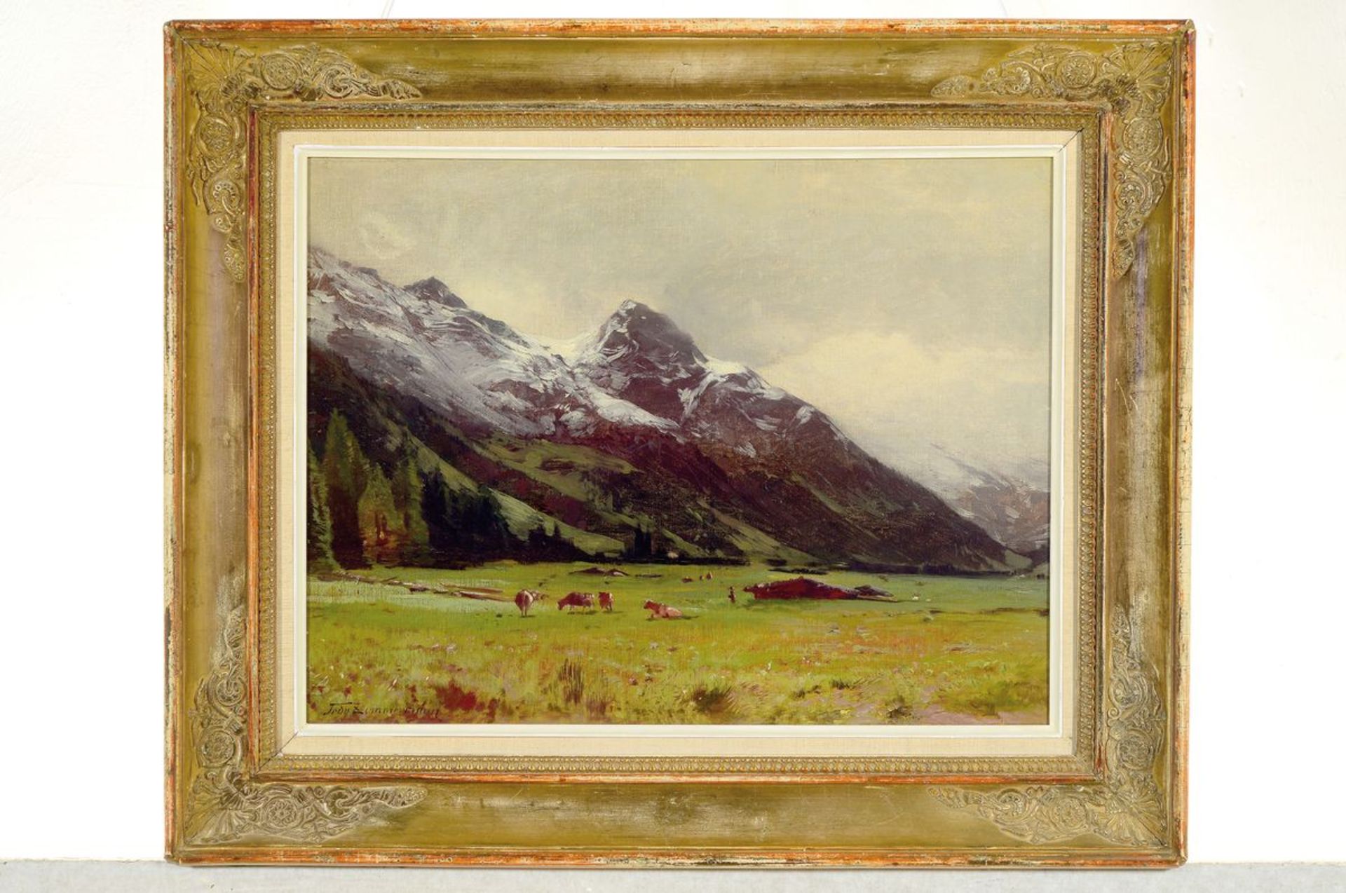Friedrich Zimmermann, 1823 Dissenhofen - 1884 ,  Schweizer - Bild 2 aus 2