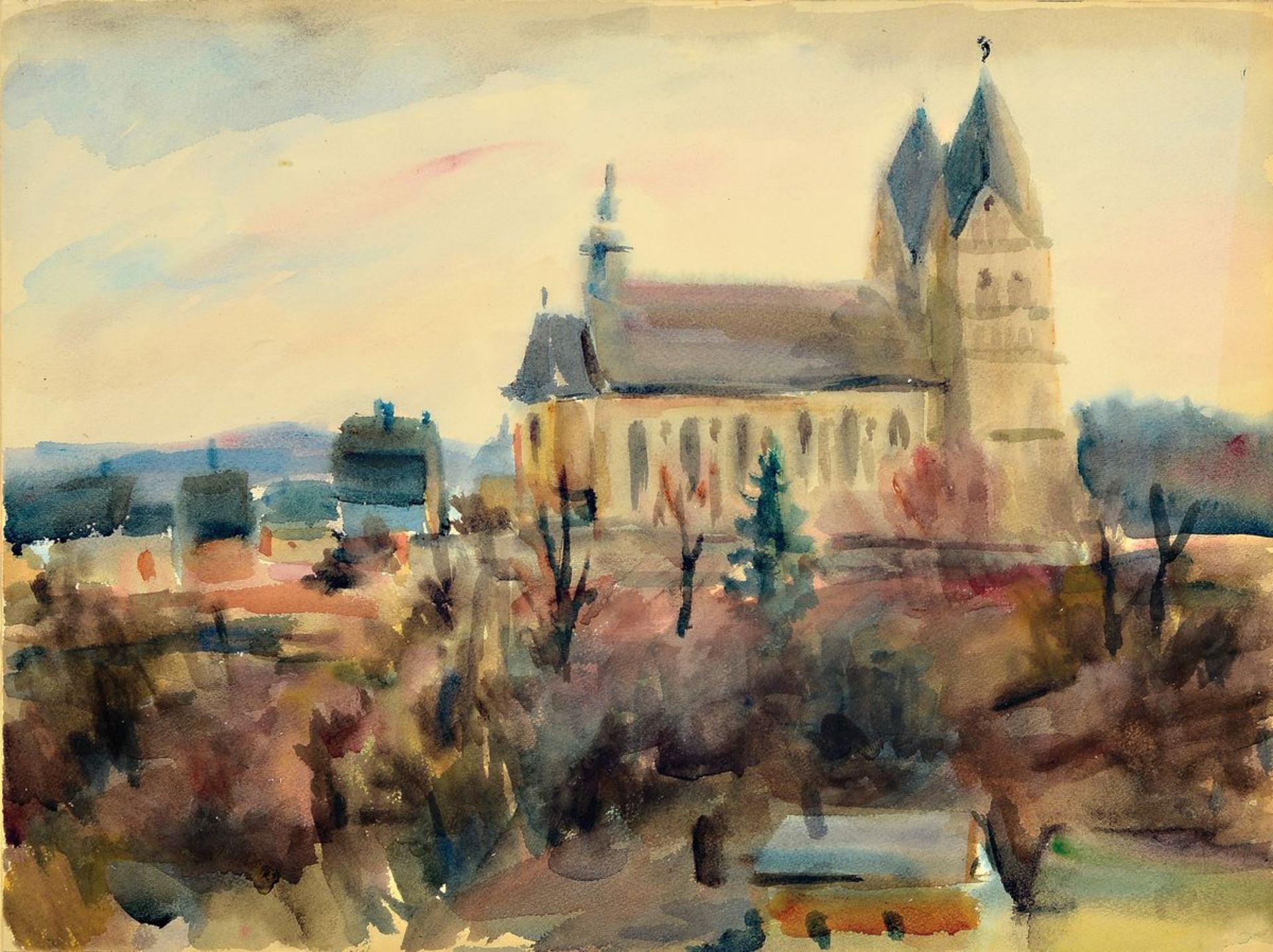 Paul Drossé, 1904 Koblenz-1966 Tübingen, Blick auf