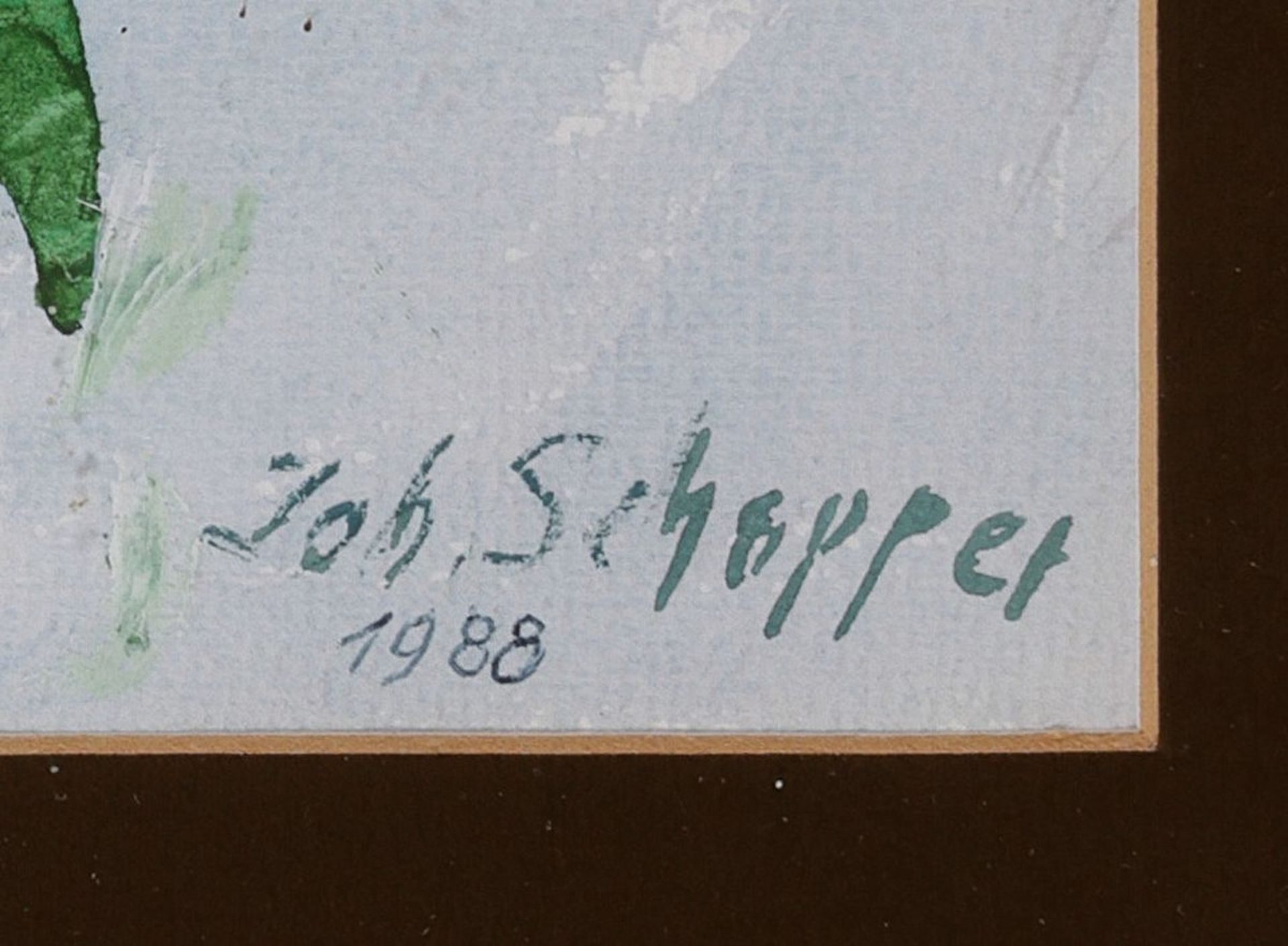 Johannes Schopper, 1901 Fürth - 1992,  Ausbildung an der - Bild 3 aus 4