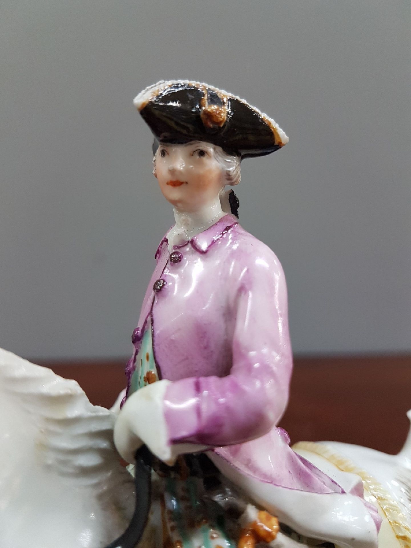 Porzellanfigur, Meissen, um 1765, Entwurf J.J. Kaendler, - Image 5 of 11