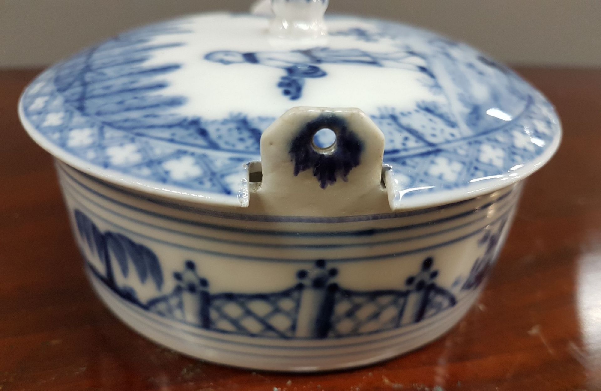 Butterdose, Meissen, um 1760-65, Chinoiserien, Porzellan - Image 7 of 9